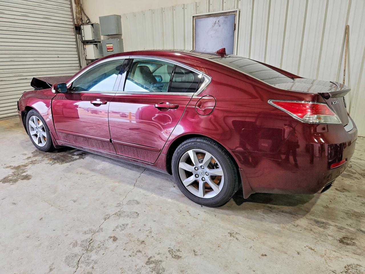 2012 Acura Tl Burgundy vin: 19UUA8F23CA016277
