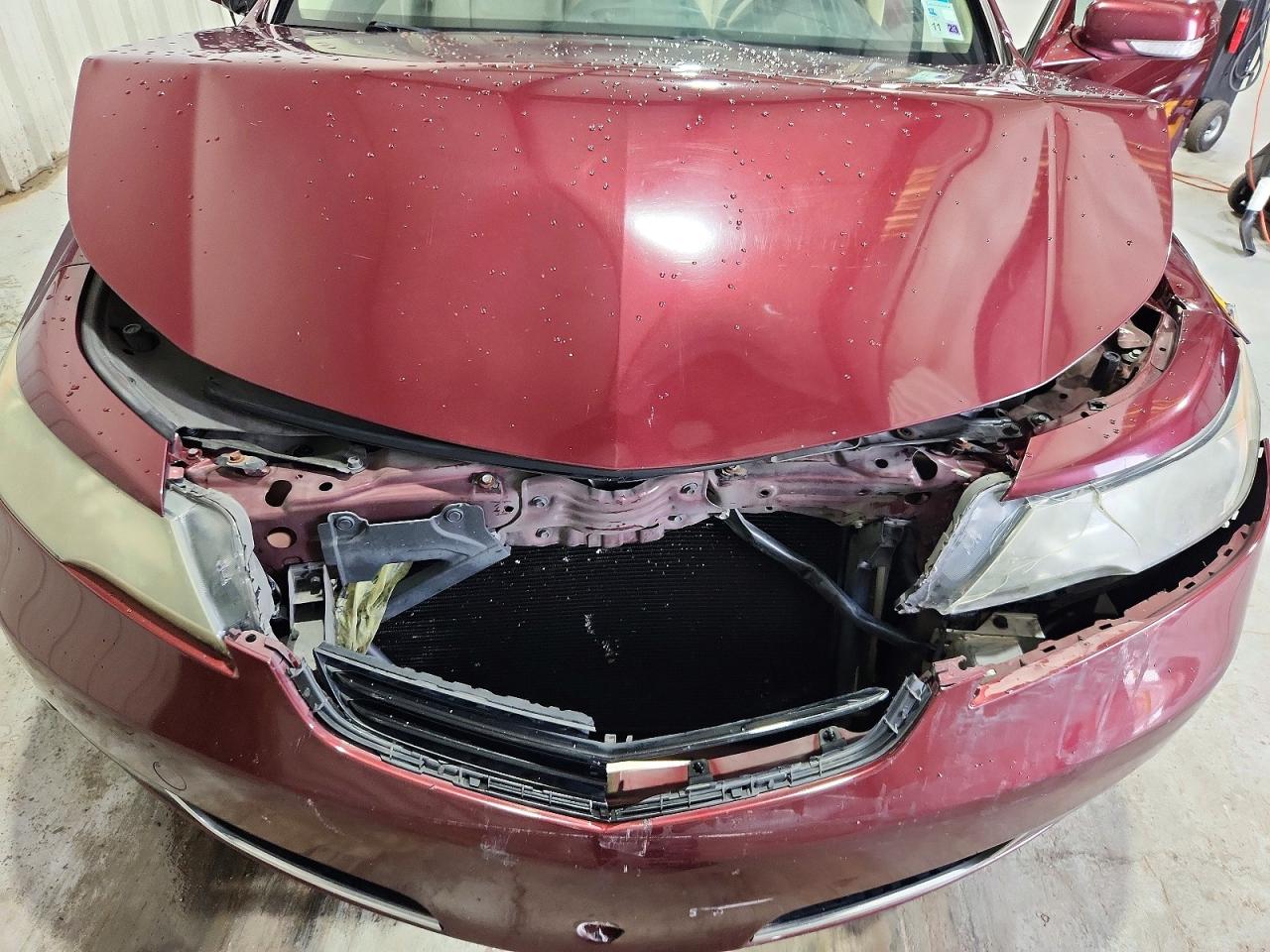 2012 Acura Tl Burgundy vin: 19UUA8F23CA016277