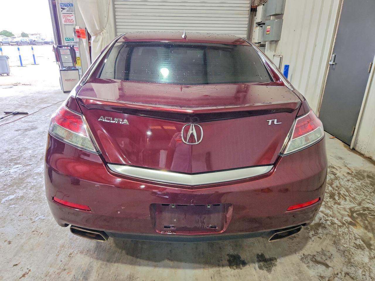 2012 Acura Tl Burgundy vin: 19UUA8F23CA016277