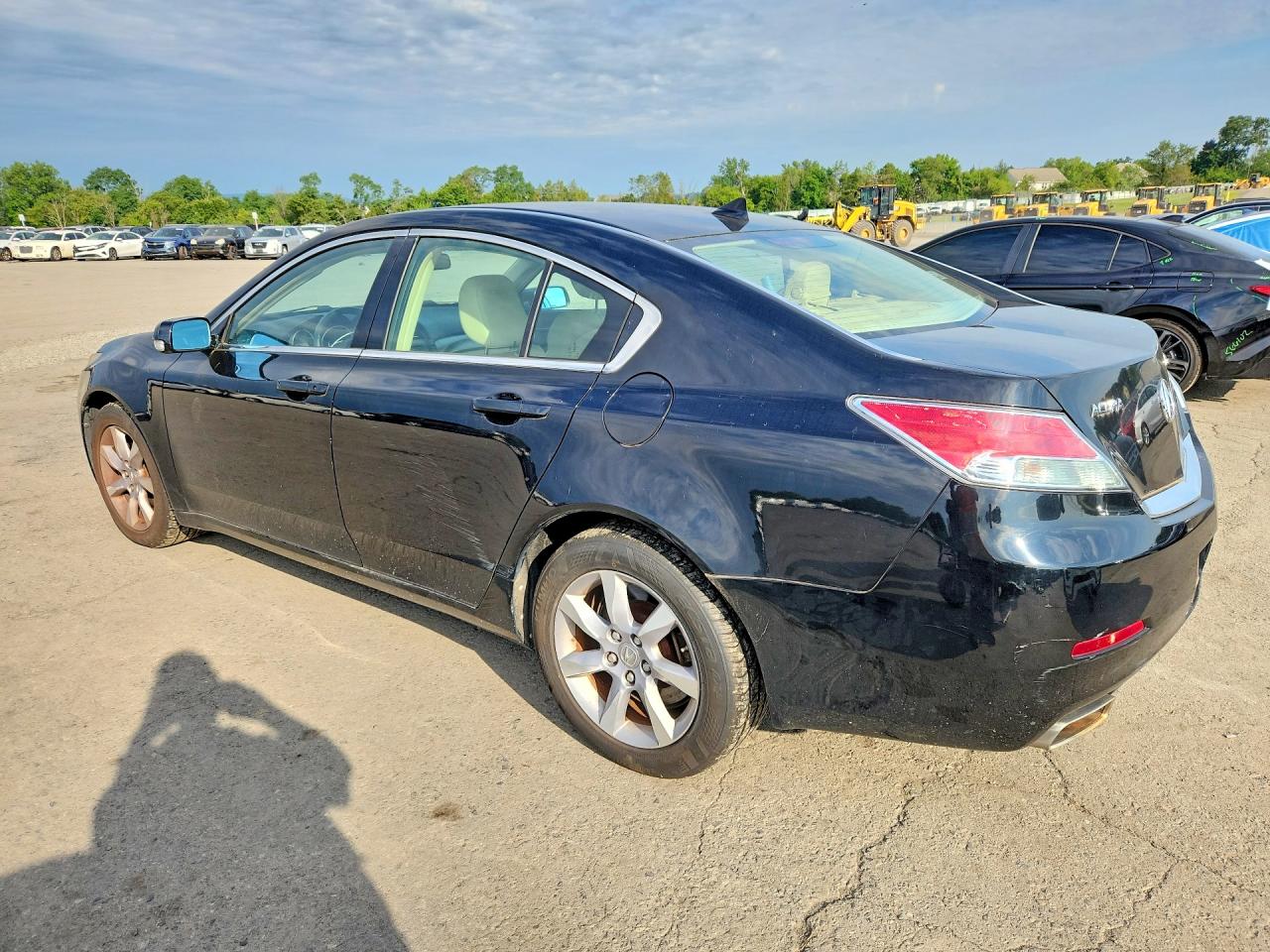 2012 Acura Tl Black vin: 19UUA8F23CA016652