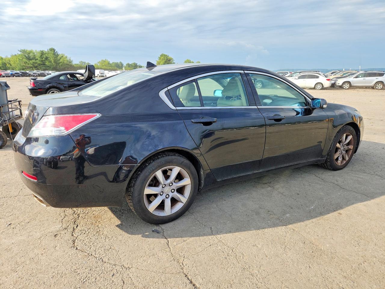 2012 Acura Tl Black vin: 19UUA8F23CA016652