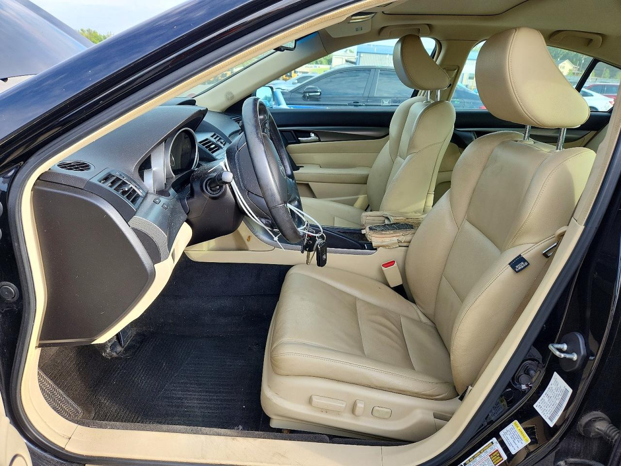 2012 Acura Tl Black vin: 19UUA8F23CA016652