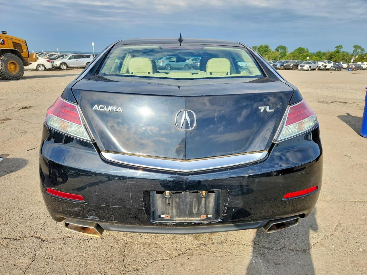 2012 Acura Tl Black vin: 19UUA8F23CA016652