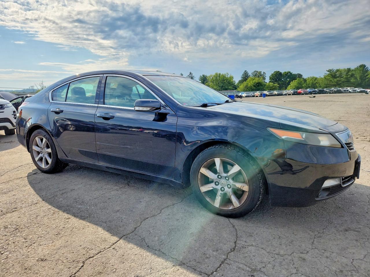 2012 Acura Tl Black vin: 19UUA8F23CA016652
