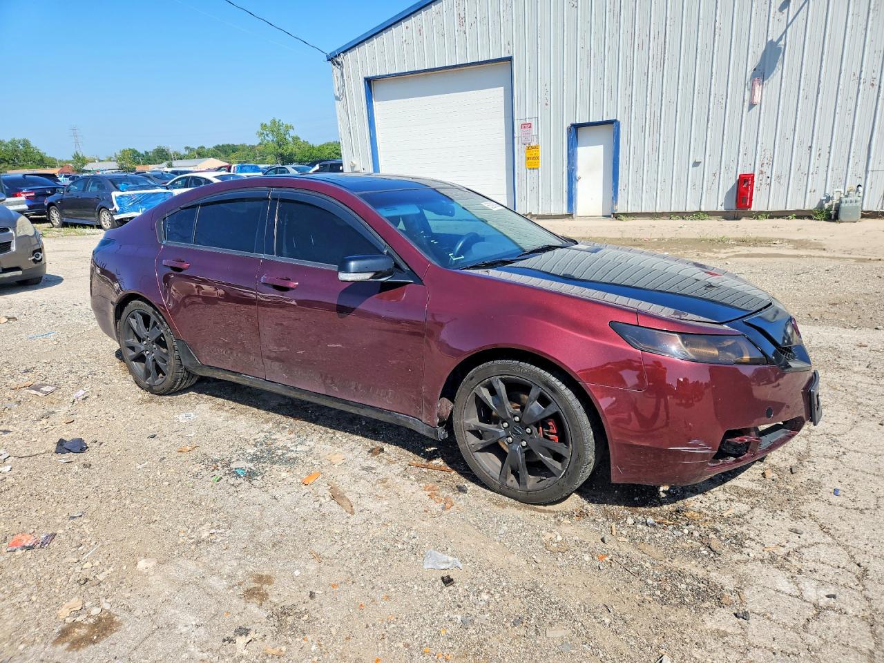 2012 Acura Tl Purple vin: 19UUA8F23CA030390