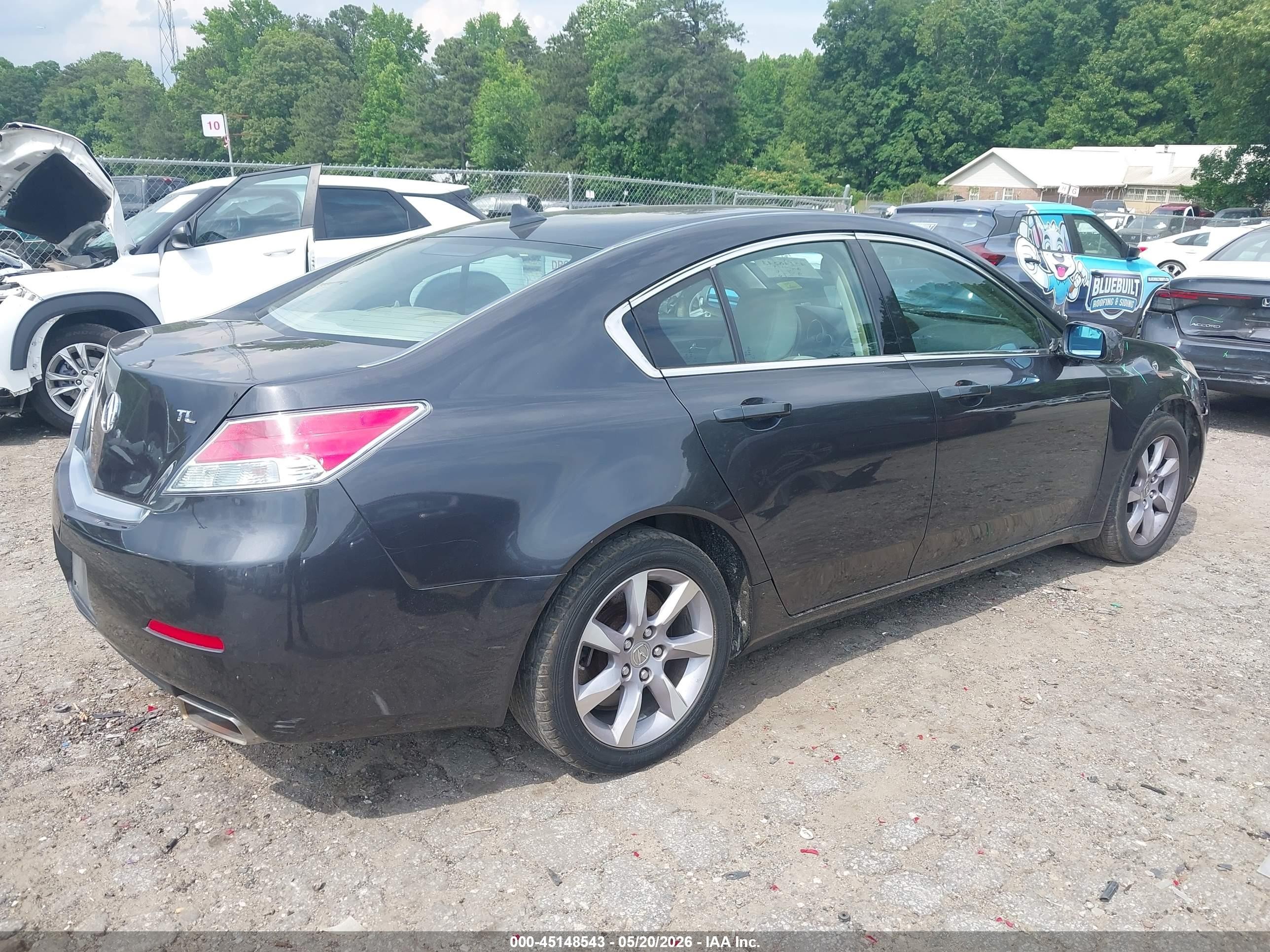 2013 Acura Tl 3.5 Gray vin: 19UUA8F23DA004227