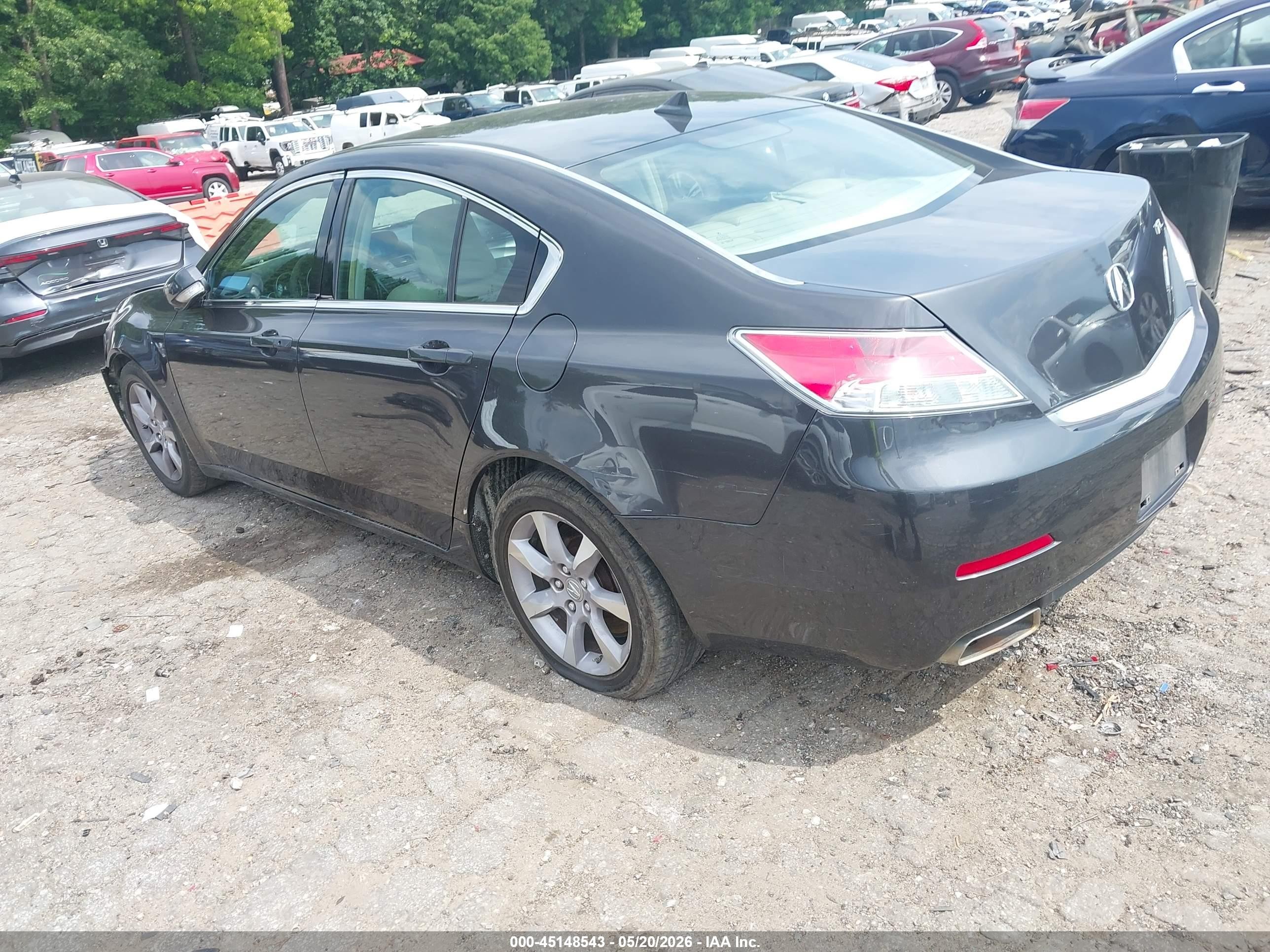 2013 Acura Tl 3.5 Gray vin: 19UUA8F23DA004227