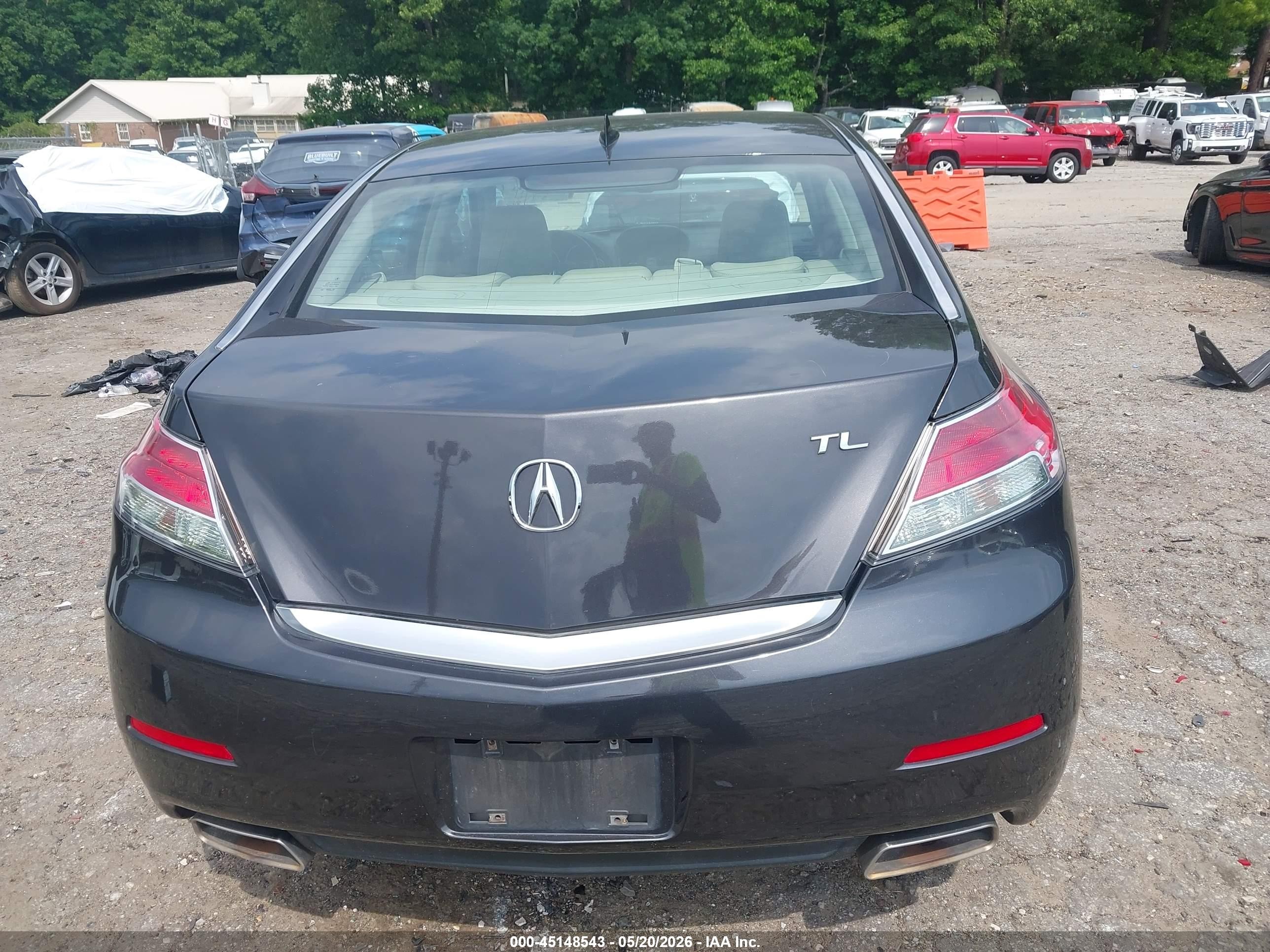 2013 Acura Tl 3.5 Gray vin: 19UUA8F23DA004227