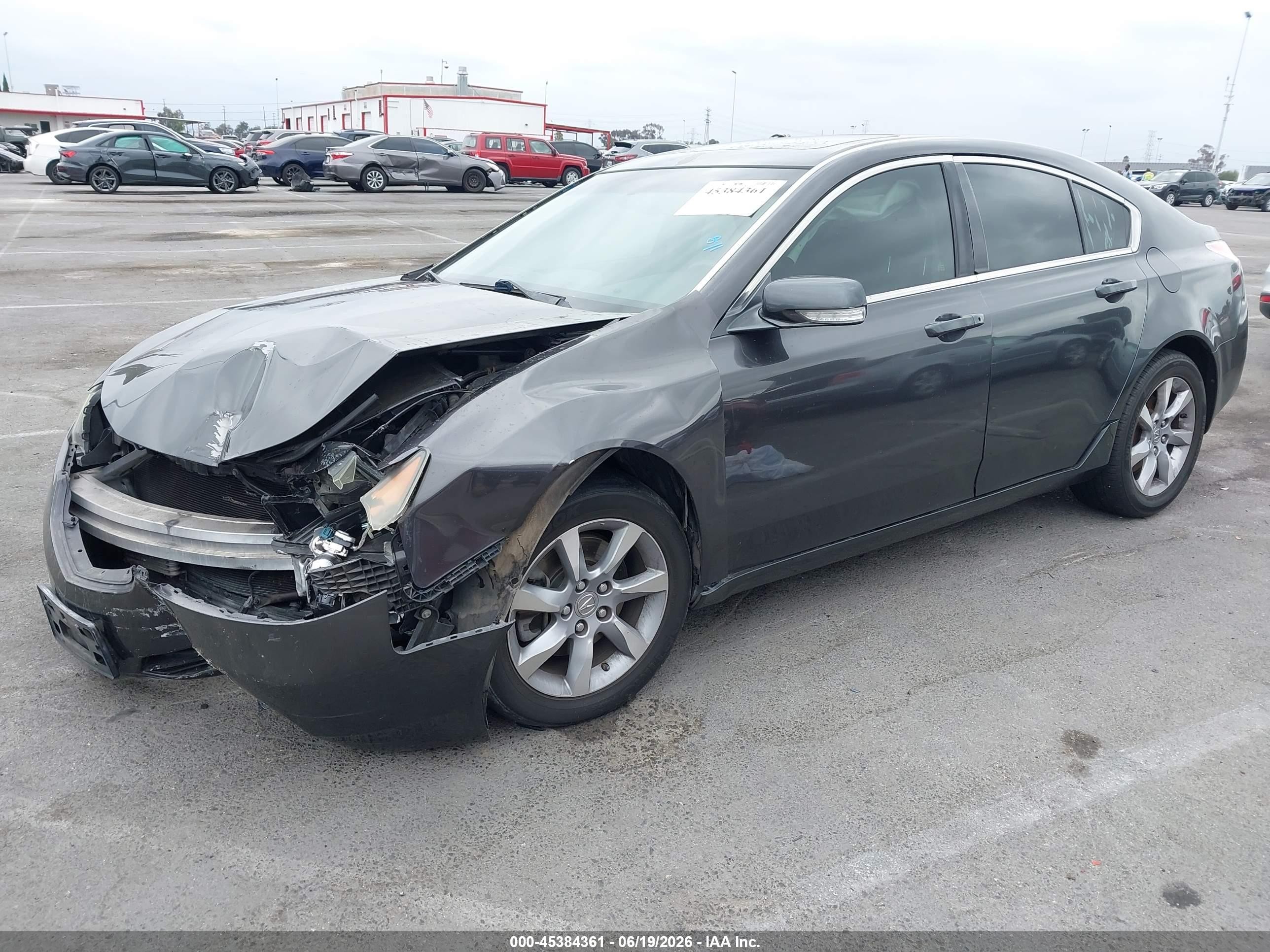 2013 Acura Tl 3.5 Gray vin: 19UUA8F23DA005085