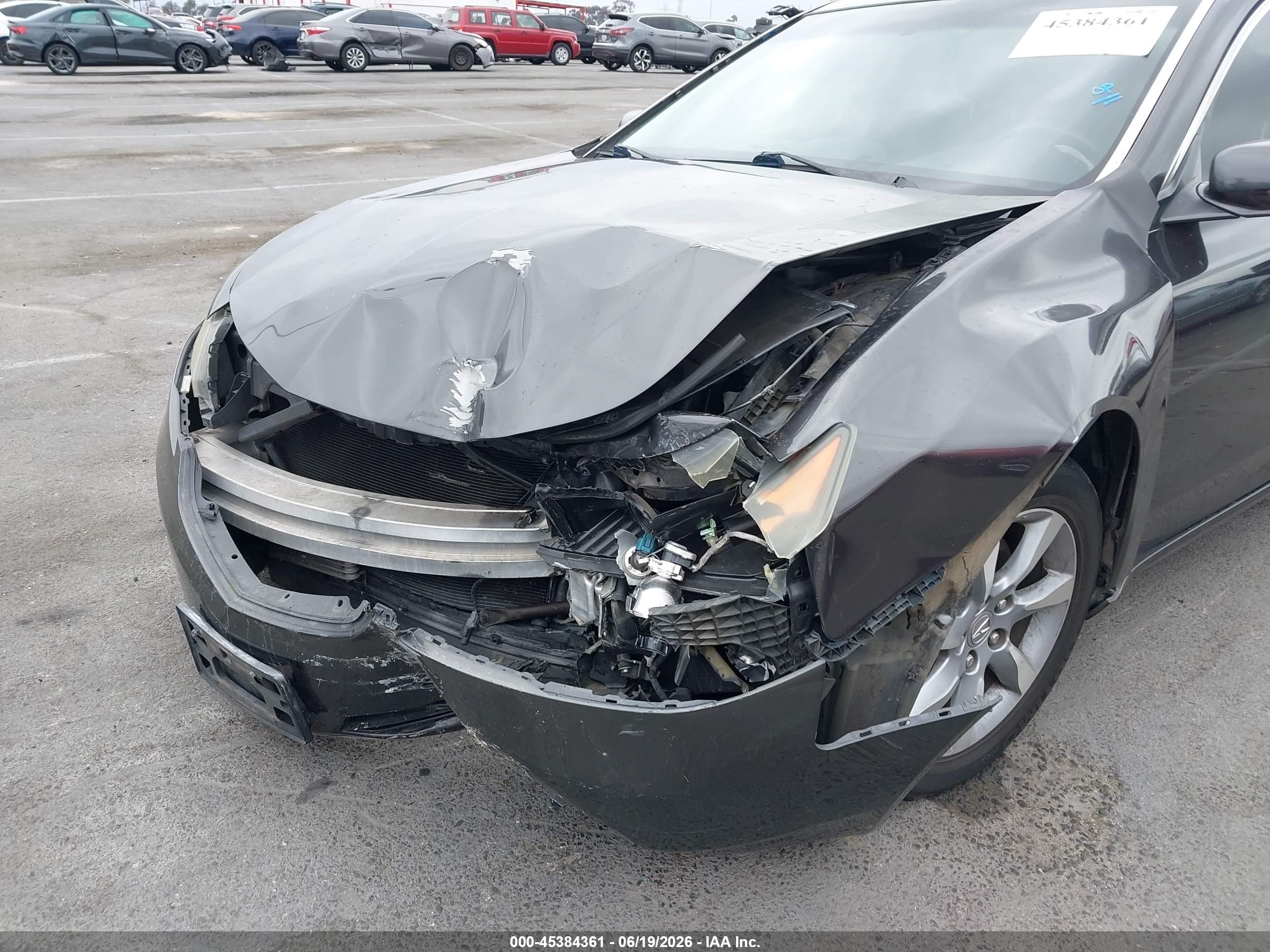 2013 Acura Tl 3.5 Gray vin: 19UUA8F23DA005085