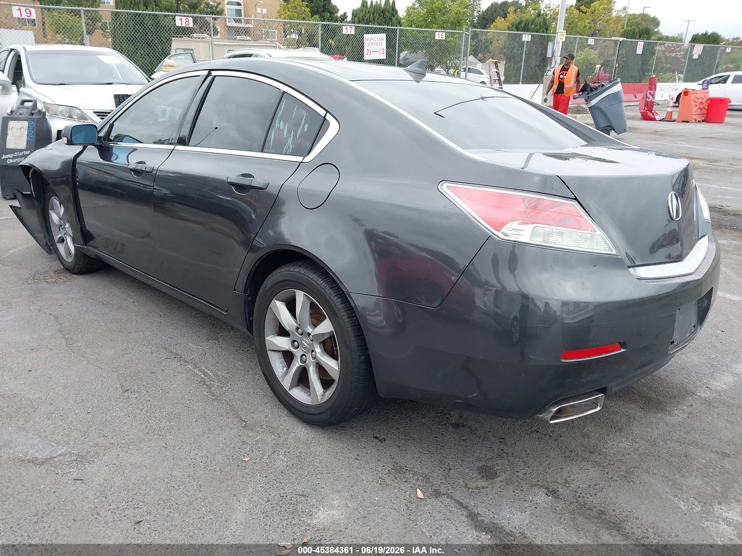 2013 Acura Tl 3.5 Gray vin: 19UUA8F23DA005085