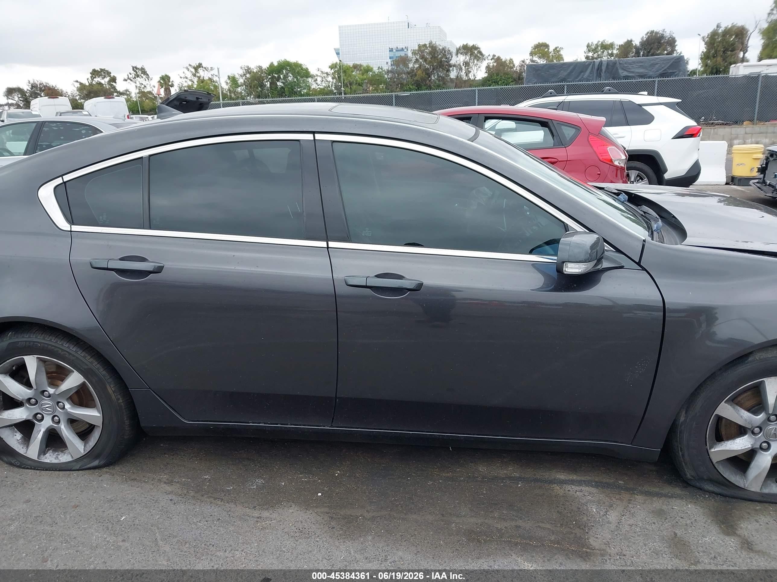 2013 Acura Tl 3.5 Gray vin: 19UUA8F23DA005085