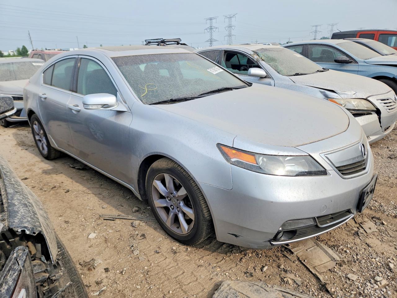 2013 Acura Tl Silver vin: 19UUA8F23DA009685