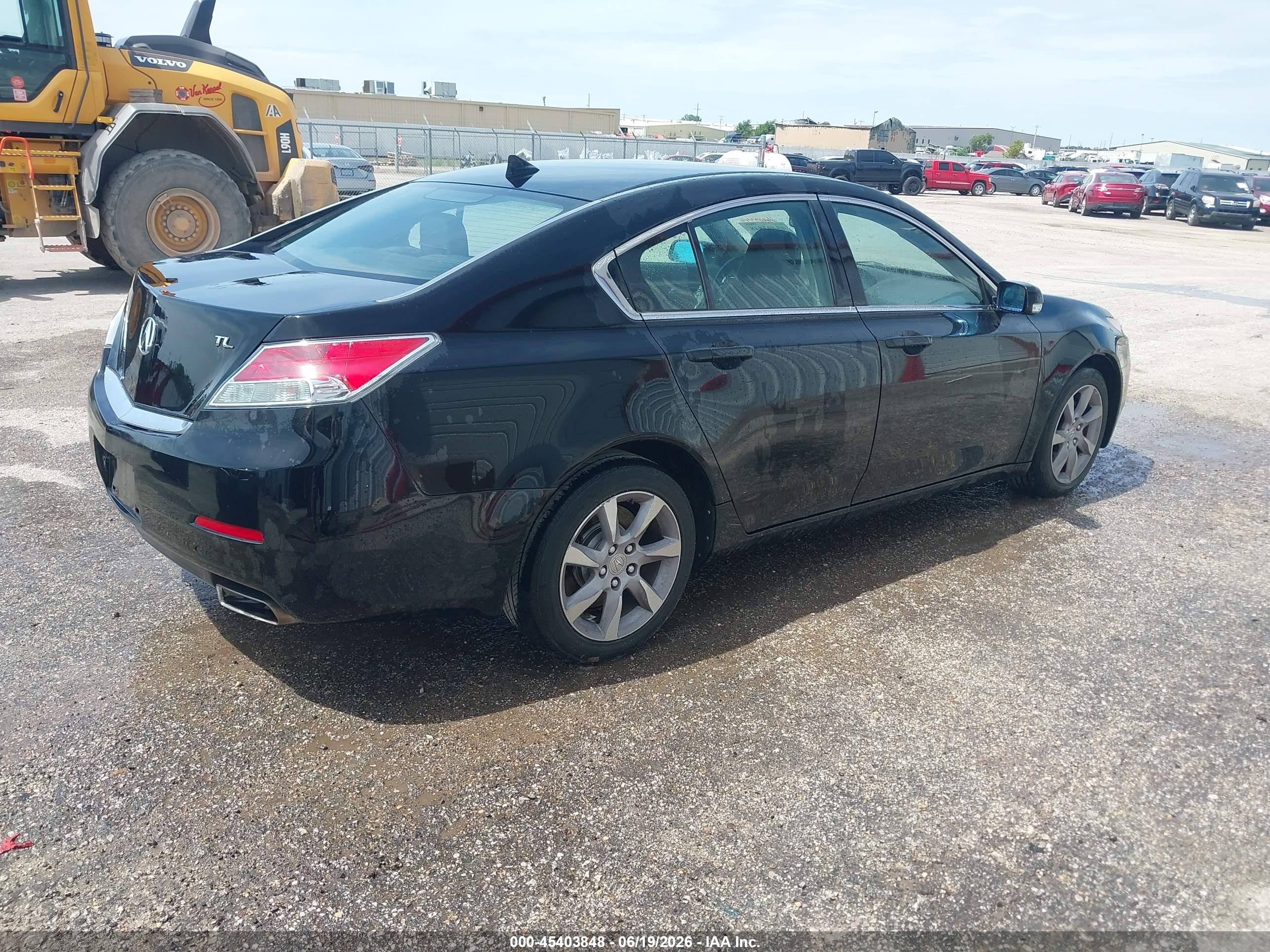 2013 Acura Tl 3.5 Черный vin: 19UUA8F23DA009752