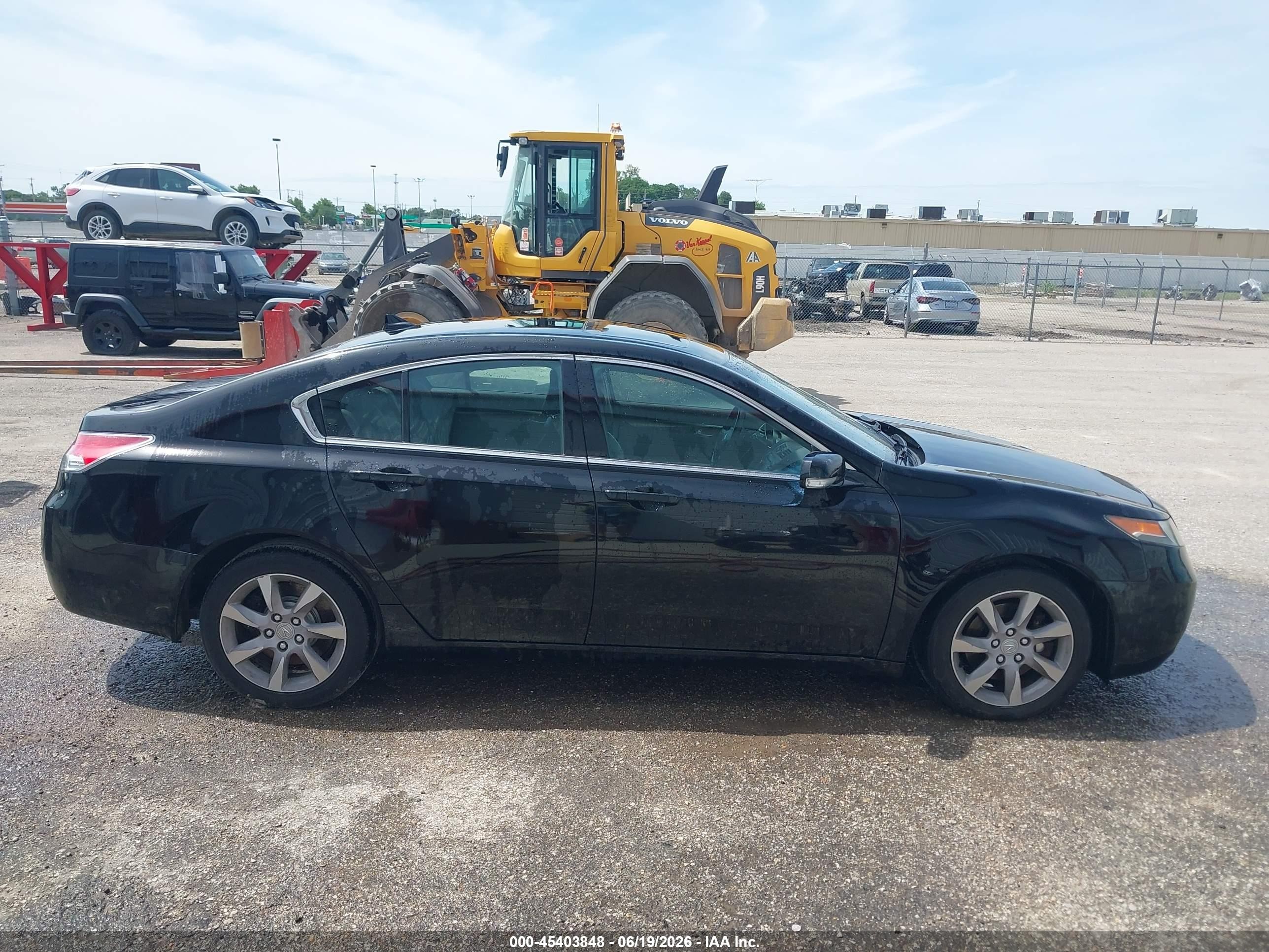 2013 Acura Tl 3.5 Черный vin: 19UUA8F23DA009752