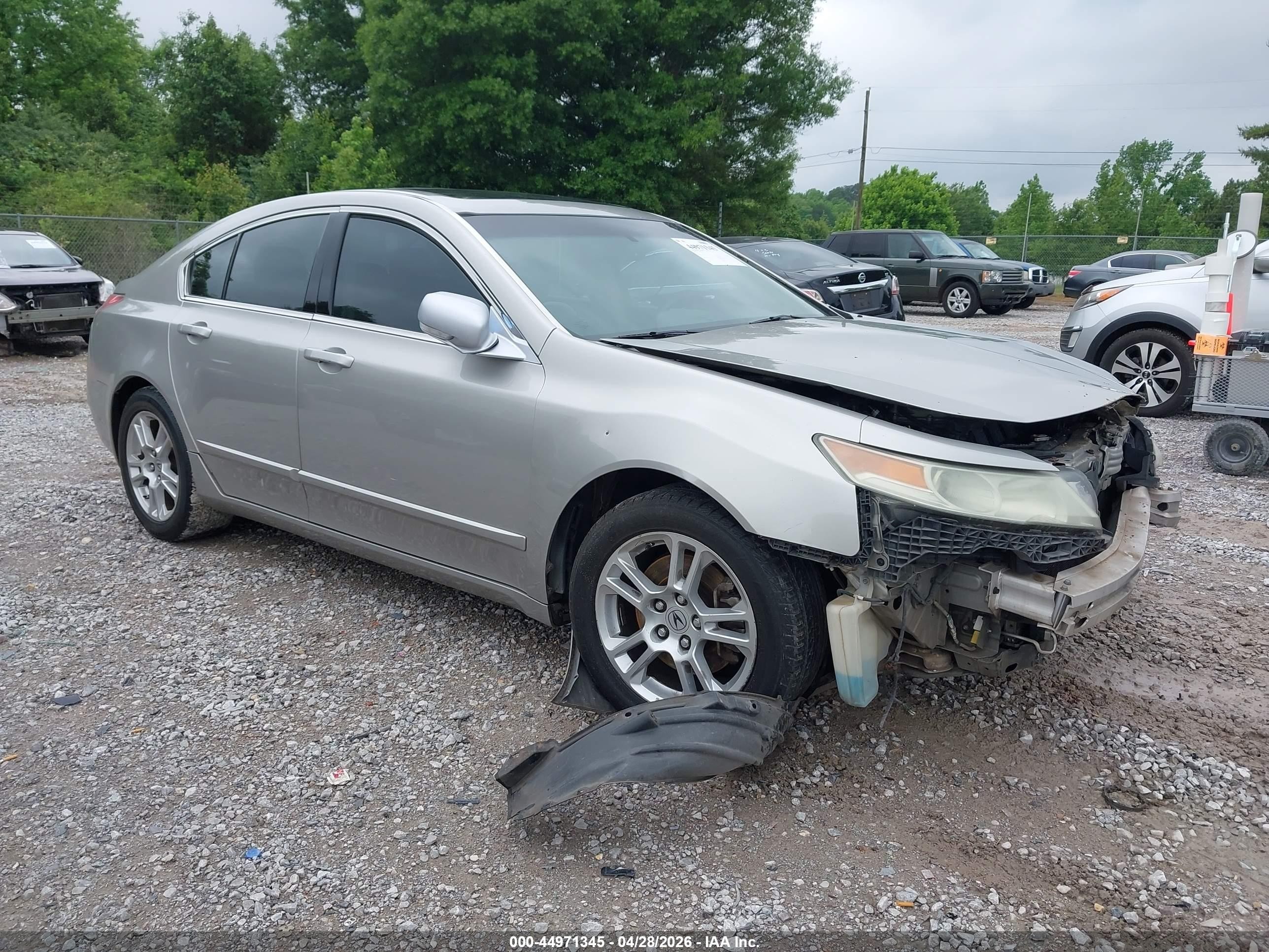 2010 Acura Tl 3.5 Silver vin: 19UUA8F24AA006578