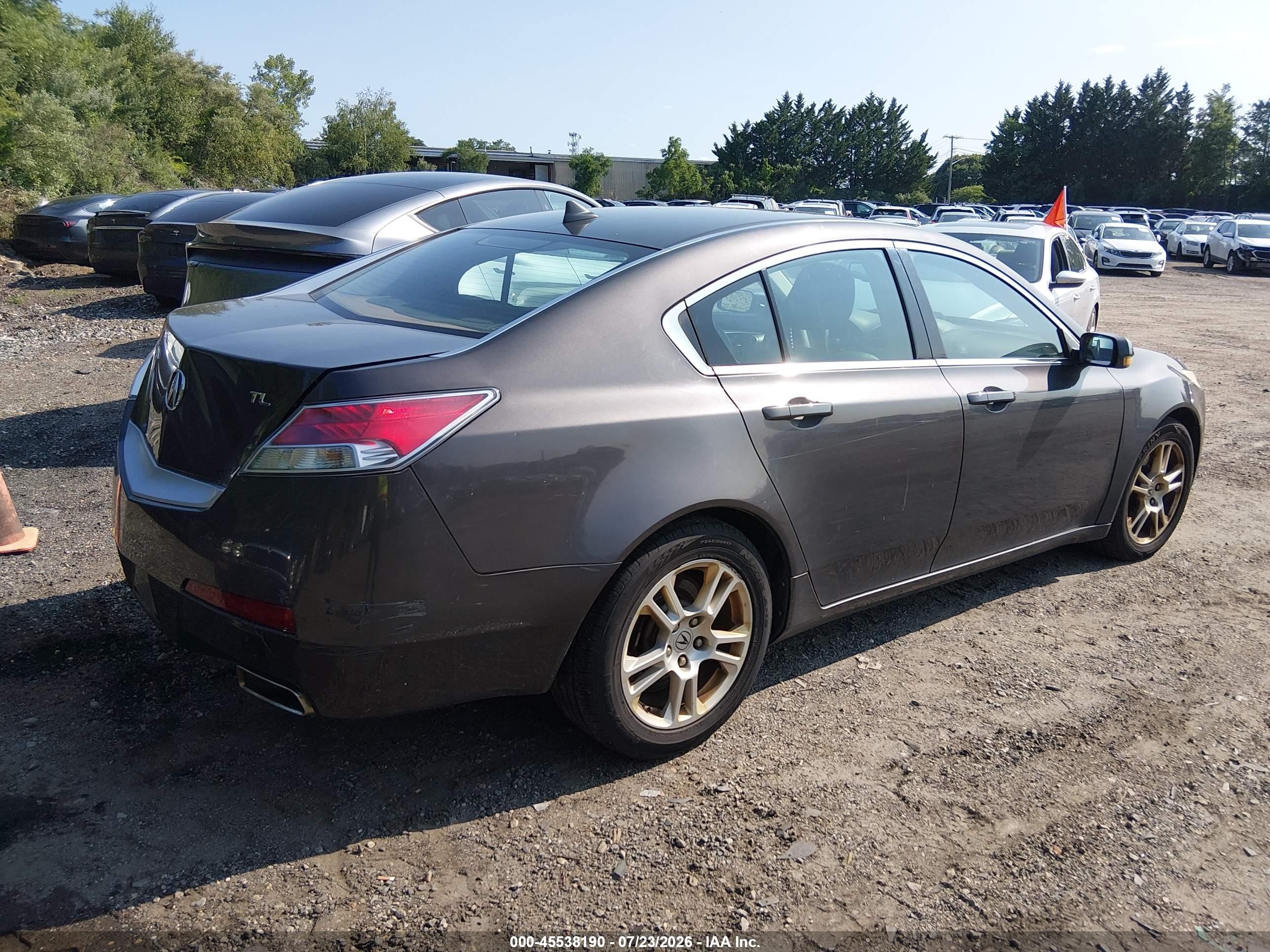 2010 Acura Tl 3.5 Black vin: 19UUA8F24AA025986