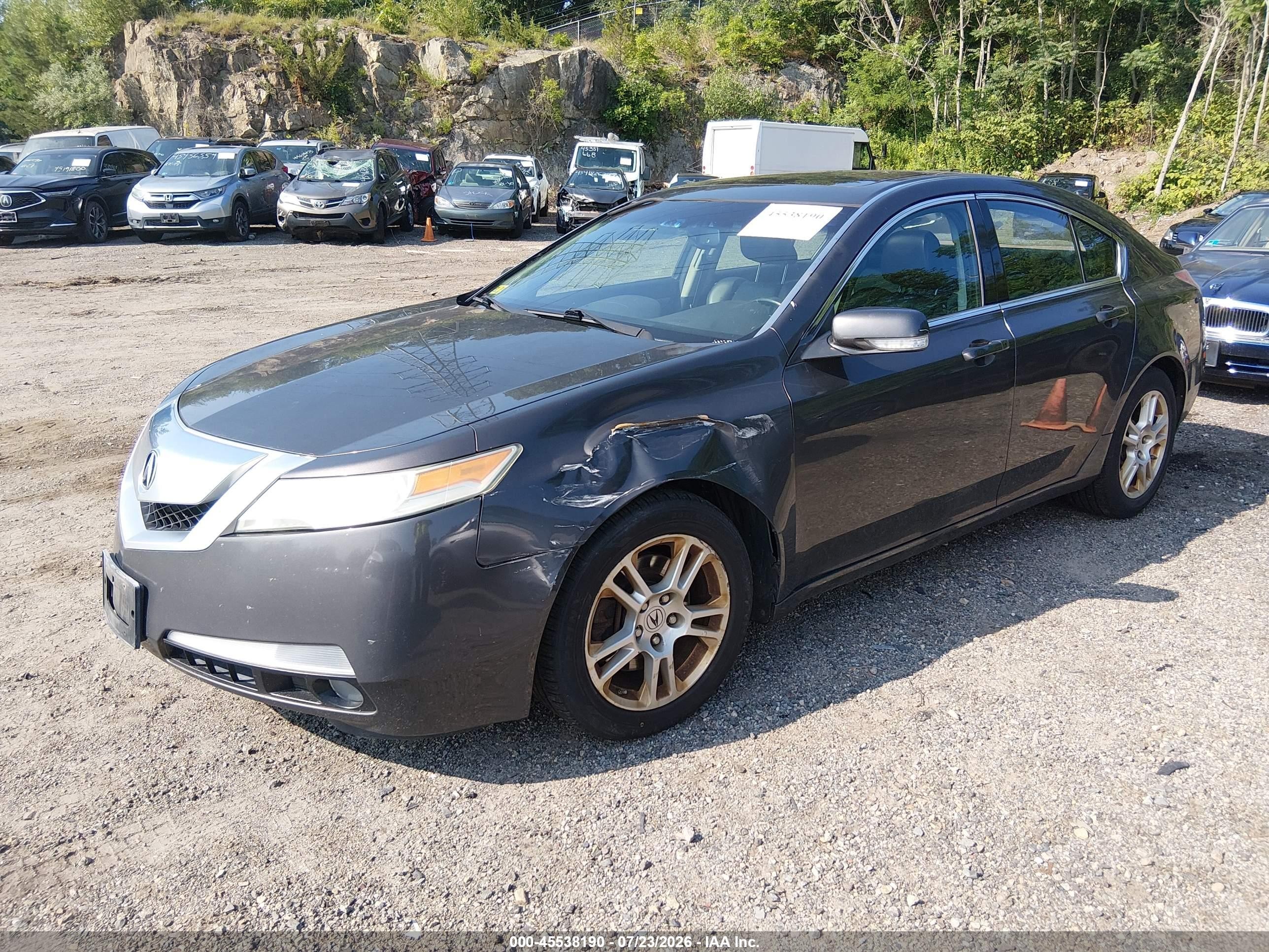 2010 Acura Tl 3.5 Black vin: 19UUA8F24AA025986