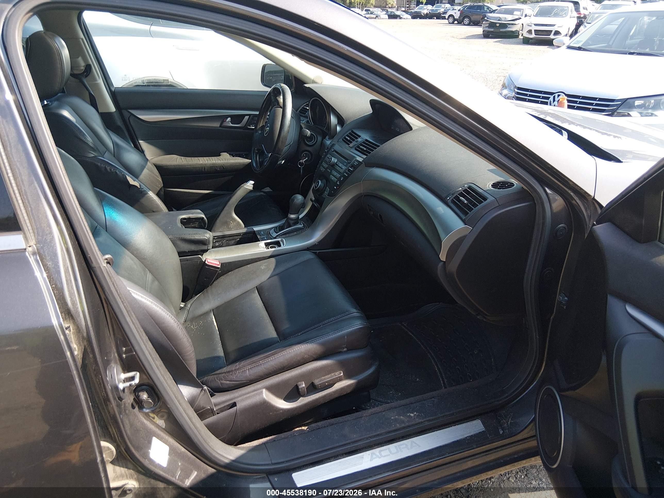 2010 Acura Tl 3.5 Black vin: 19UUA8F24AA025986