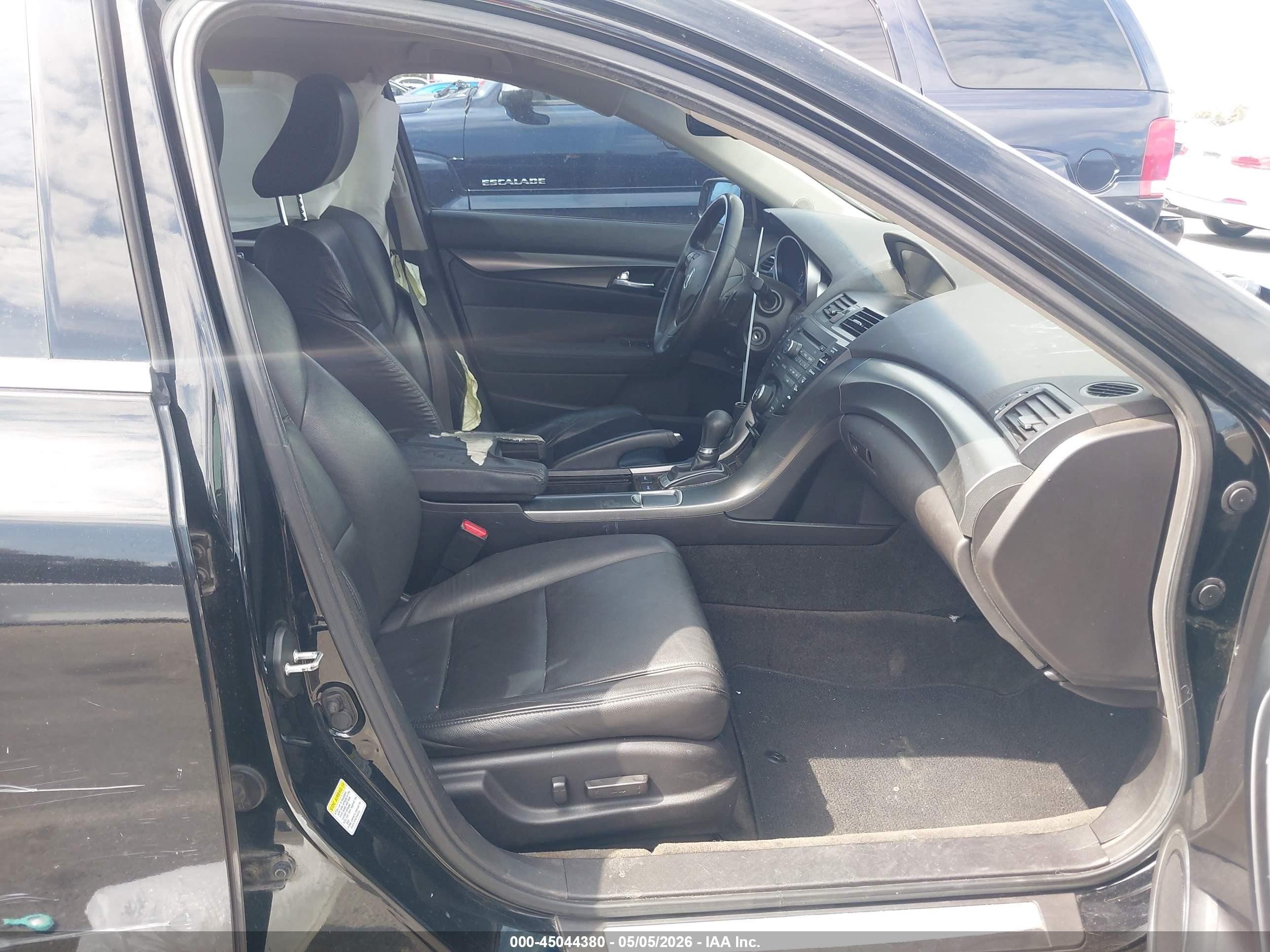 2012 Acura Tl 3.5 Черный vin: 19UUA8F24CA017678