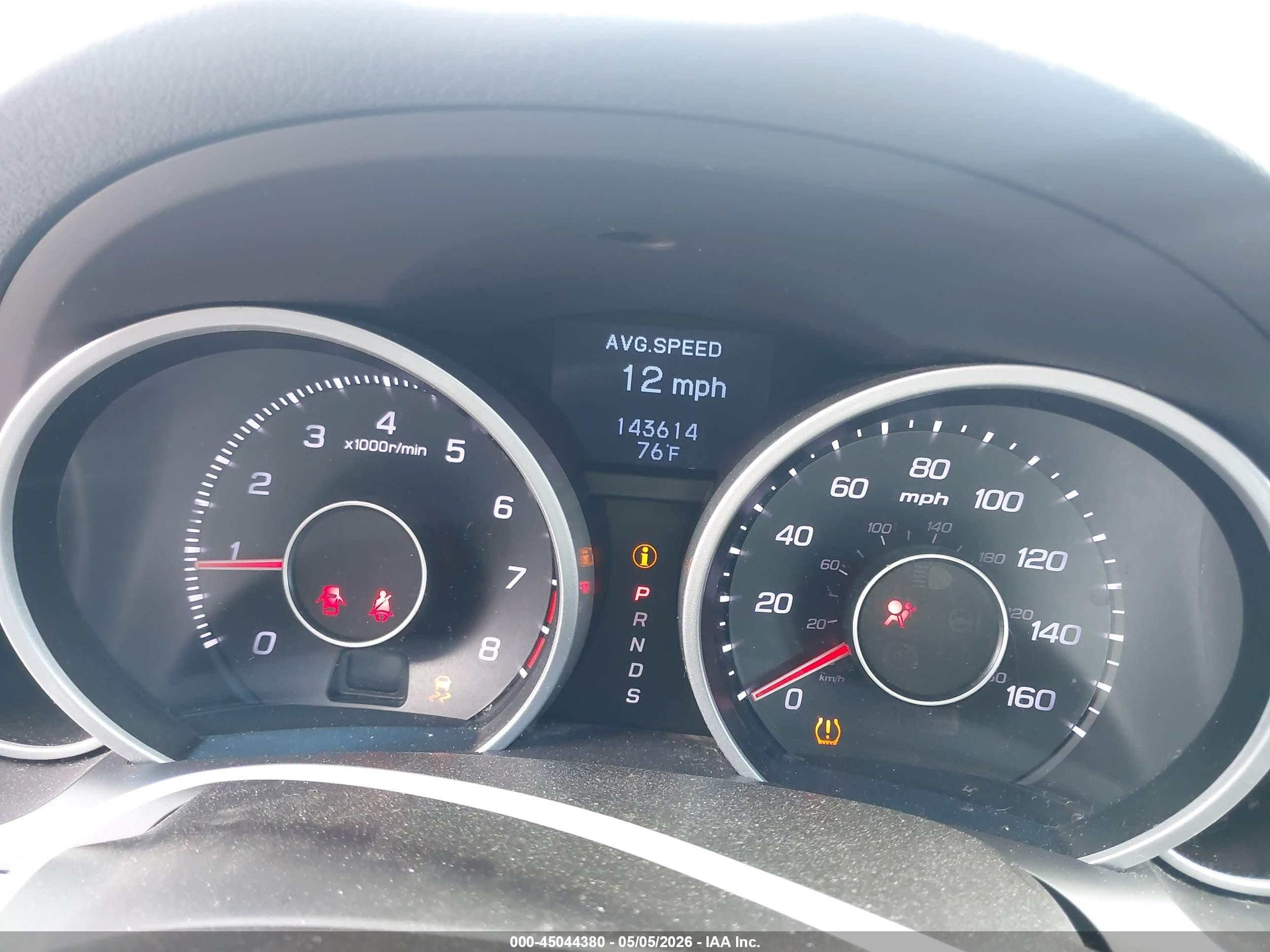 2012 Acura Tl 3.5 Черный vin: 19UUA8F24CA017678