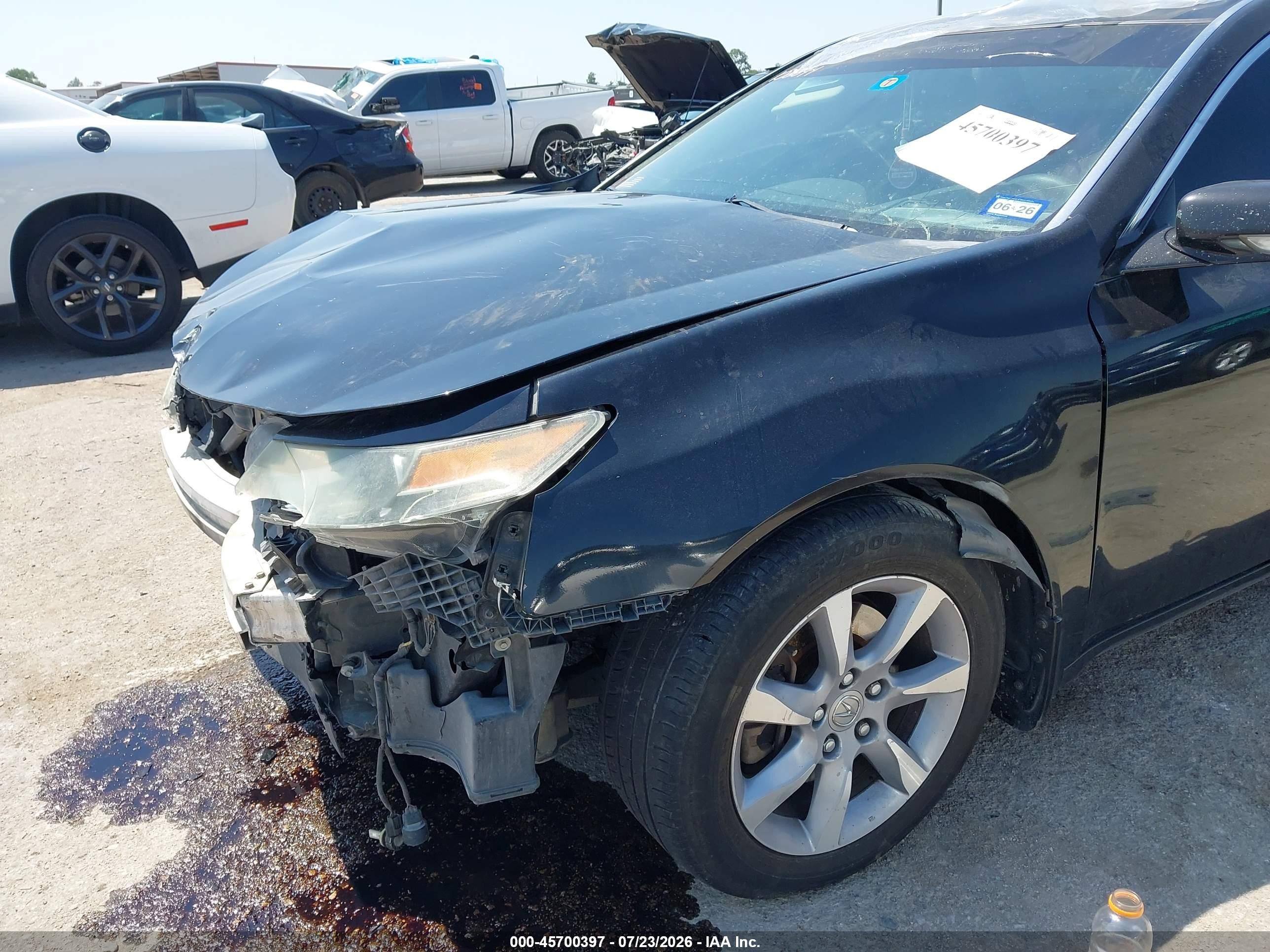 2012 Acura Tl 3.5 Black vin: 19UUA8F24CA024243