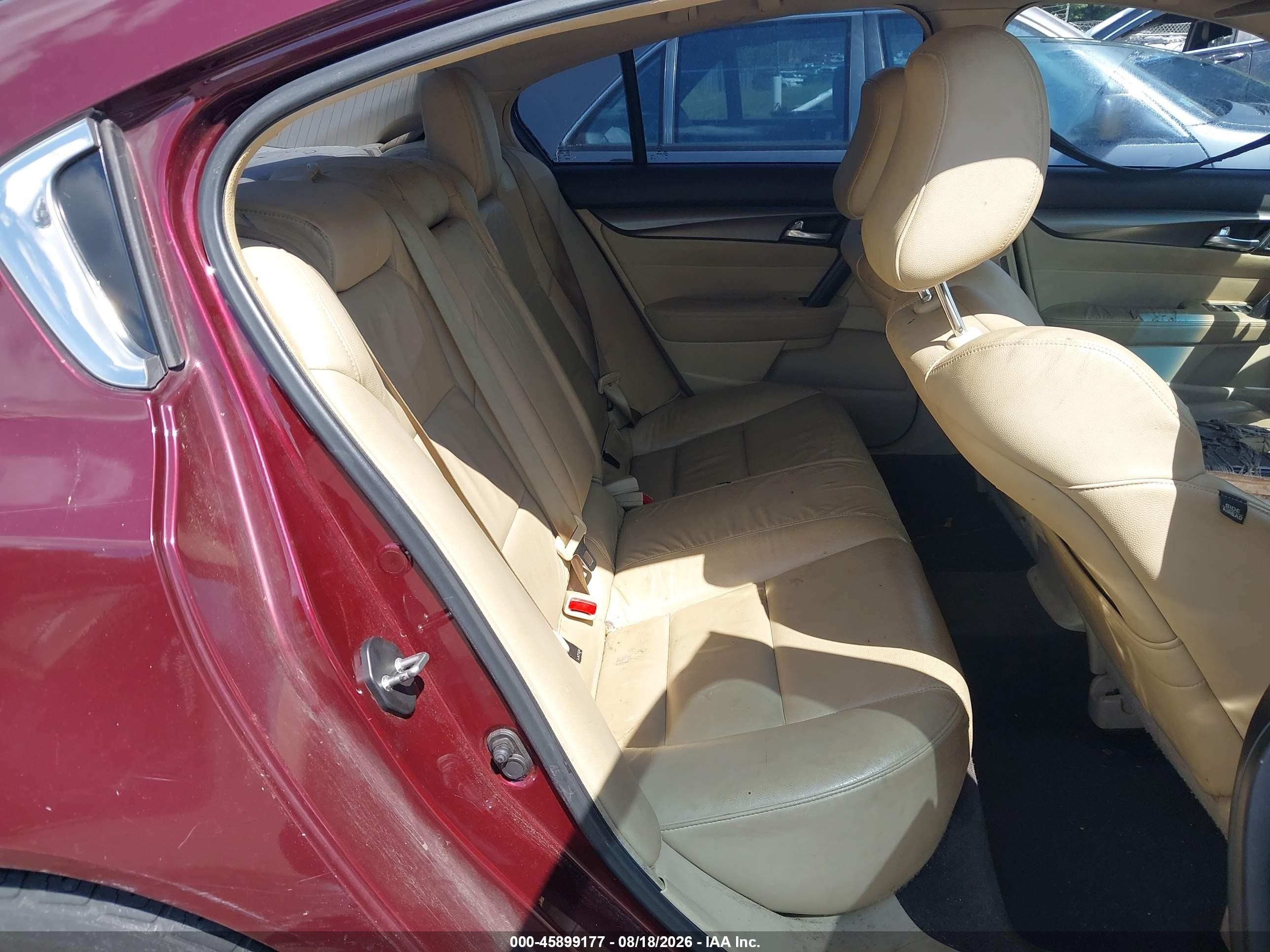 2013 Acura Tl 3.5 Red vin: 19UUA8F24DA004186