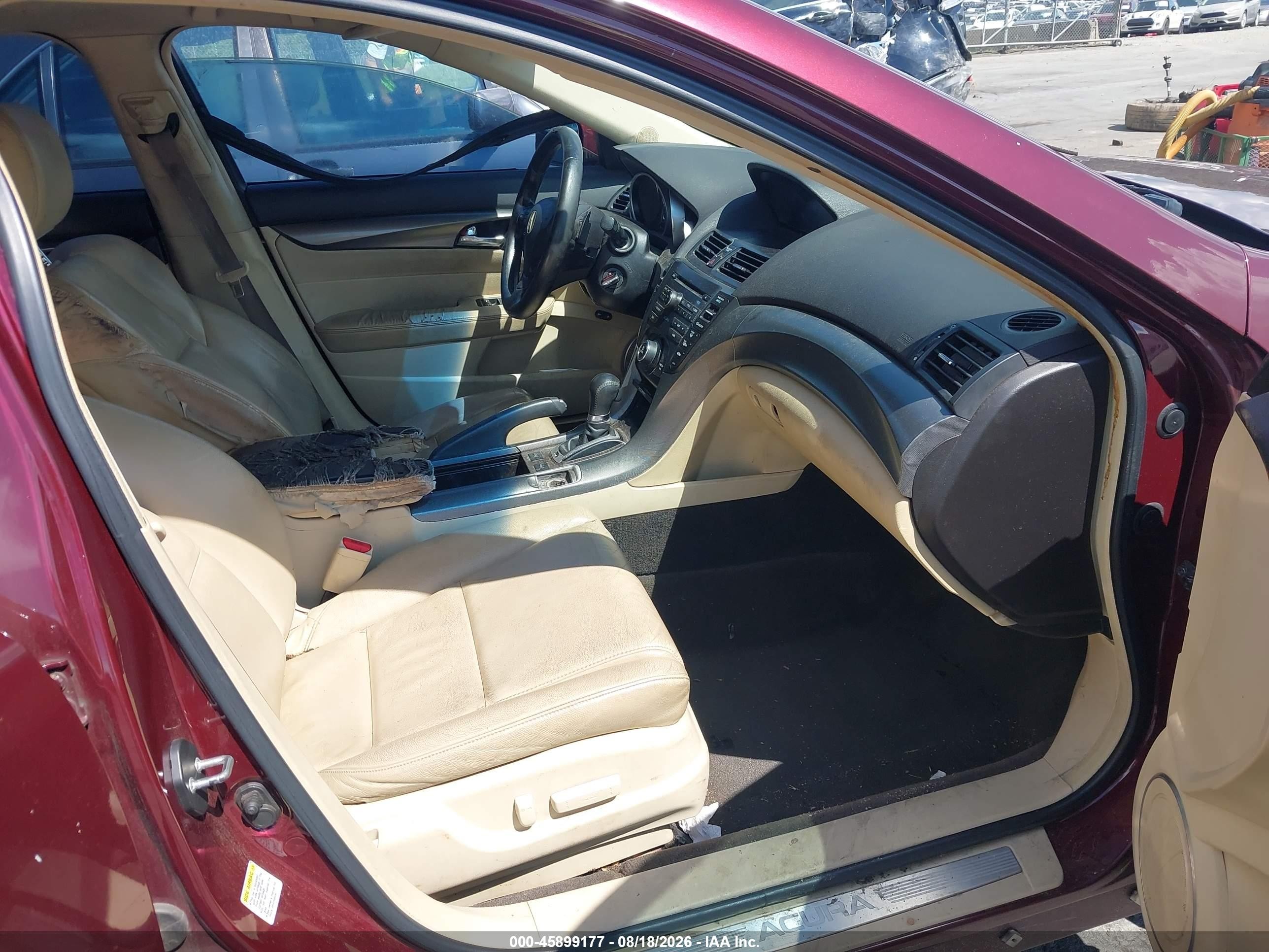 2013 Acura Tl 3.5 Red vin: 19UUA8F24DA004186