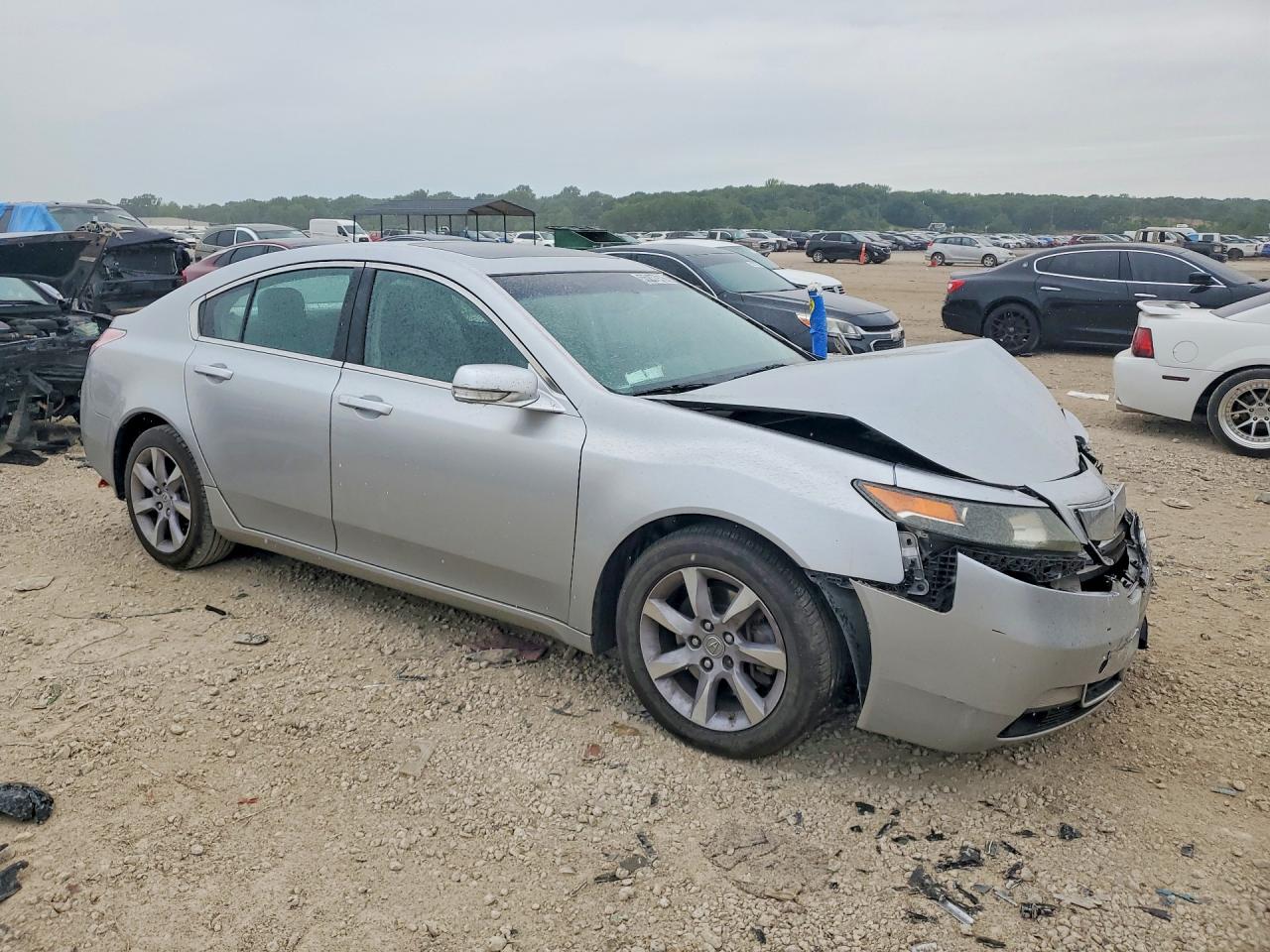 2013 Acura Tl Silver vin: 19UUA8F24DA006441