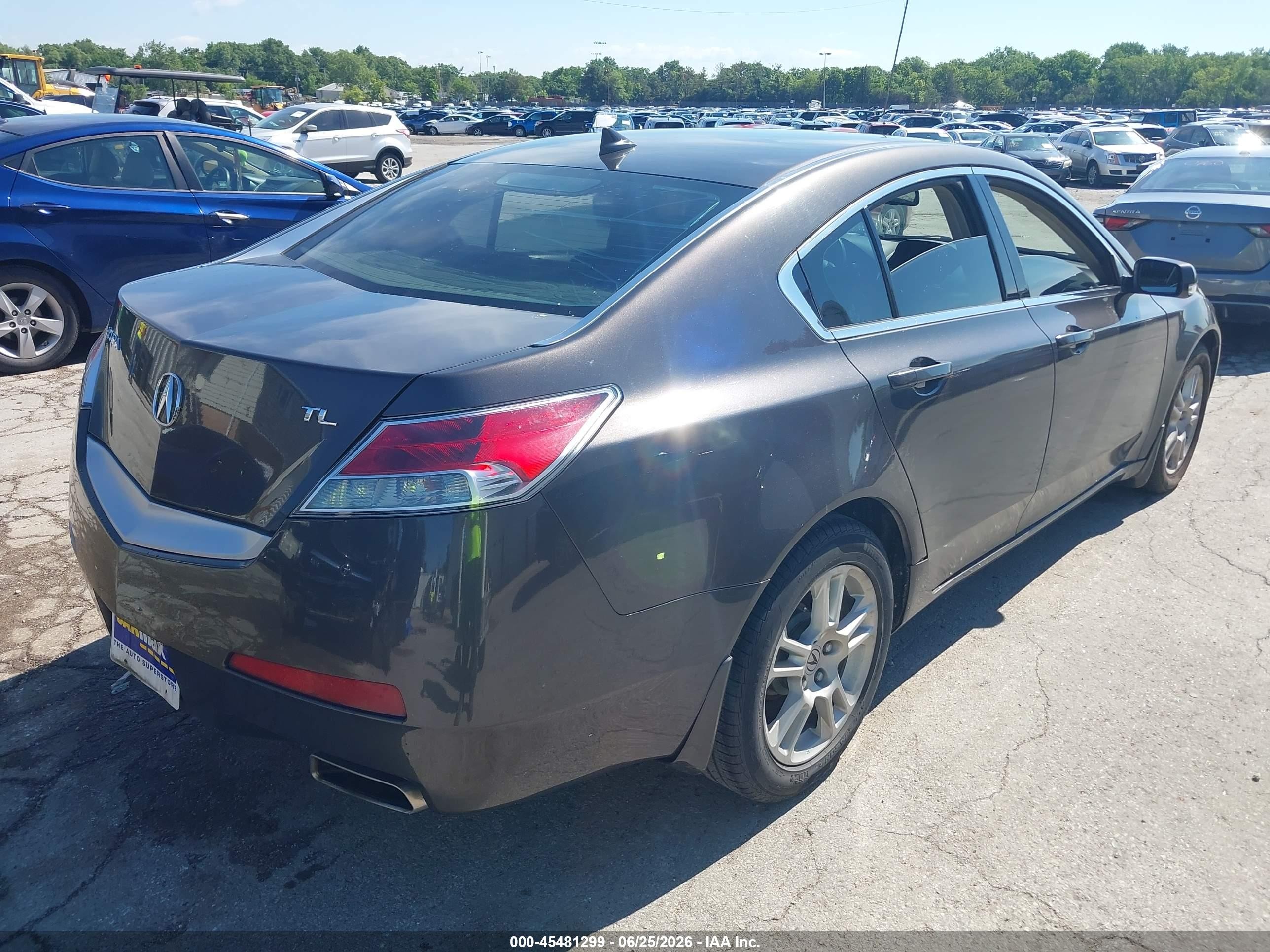 2011 Acura Tl 3.5 Gray vin: 19UUA8F25BA002749