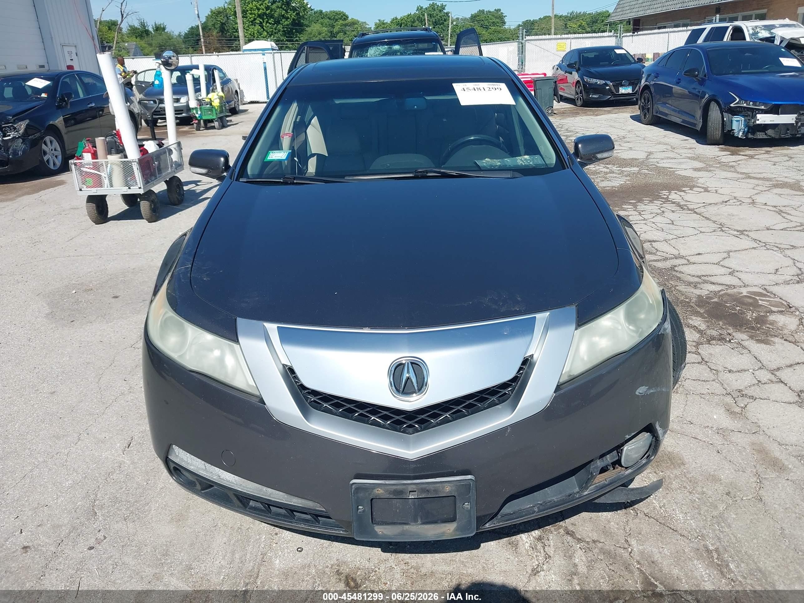 2011 Acura Tl 3.5 Gray vin: 19UUA8F25BA002749
