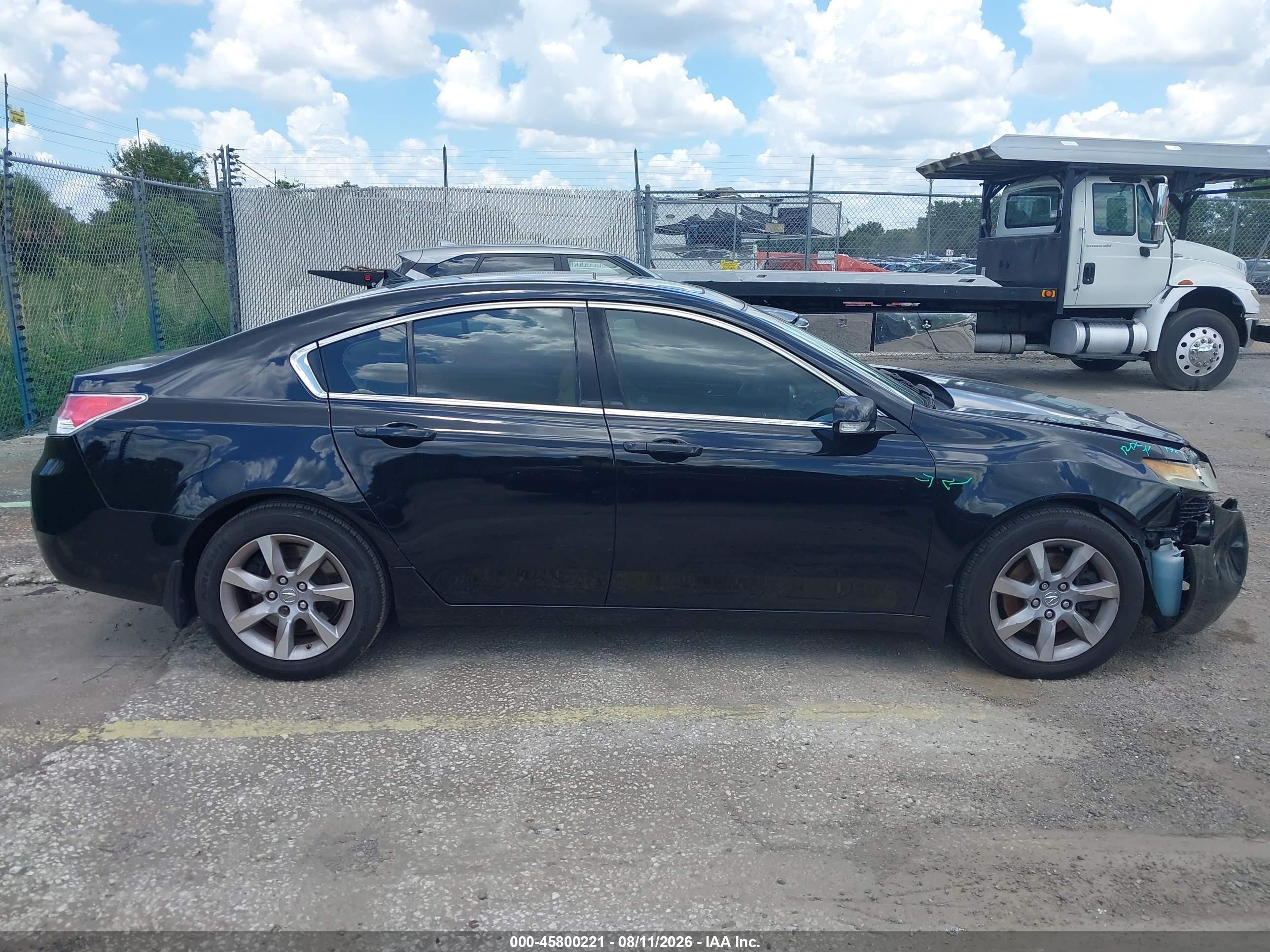 2012 Acura Tl 3.5 Черный vin: 19UUA8F25CA006463
