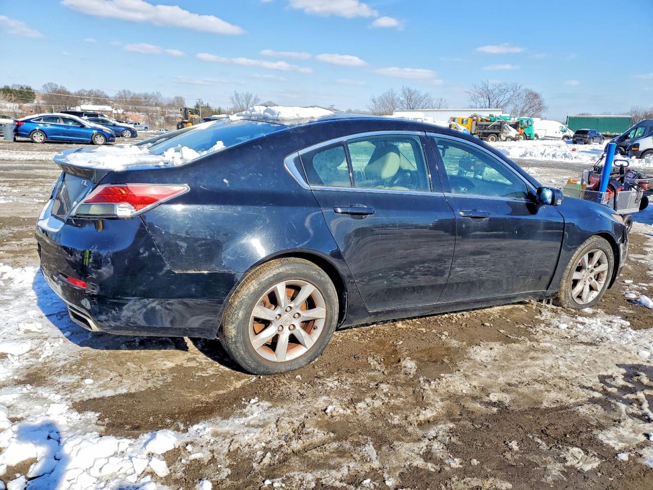 2012 Acura Tl Black vin: 19UUA8F25CA033033