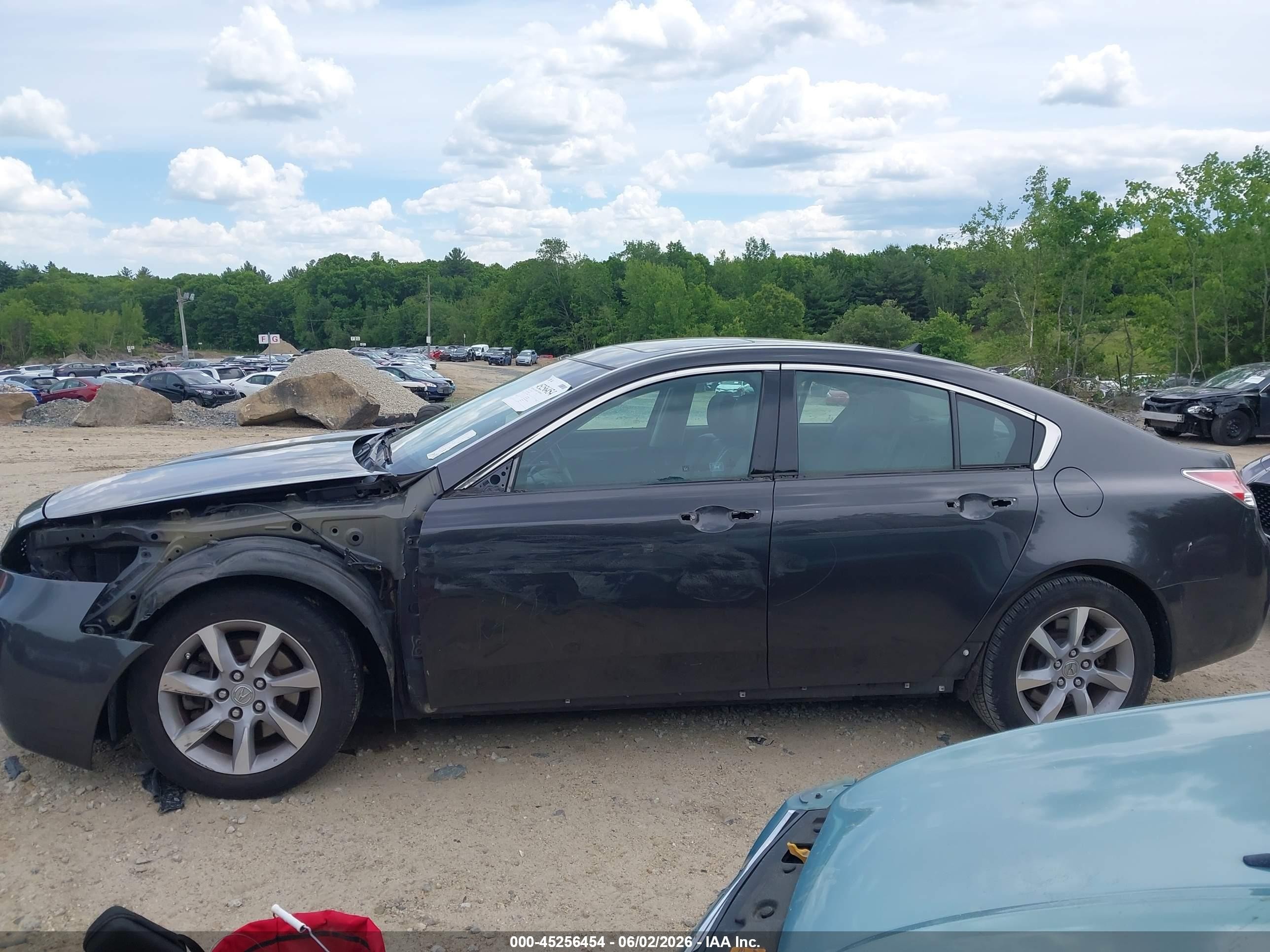 2012 Acura Tl 3.5 Gray vin: 19UUA8F25CA036286