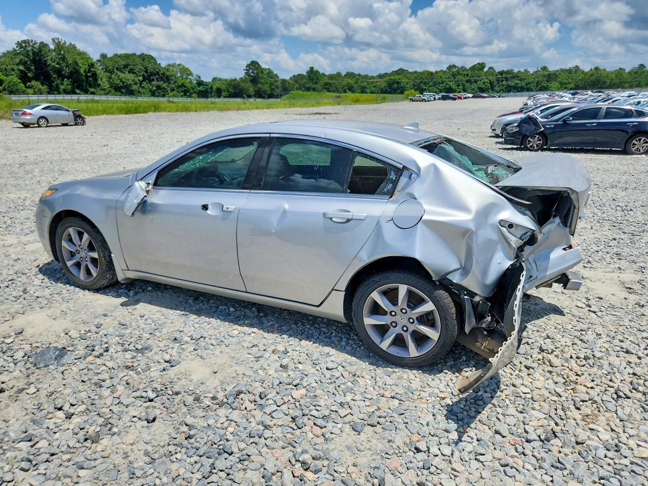 2013 Acura Tl Серебряный vin: 19UUA8F25DA011163