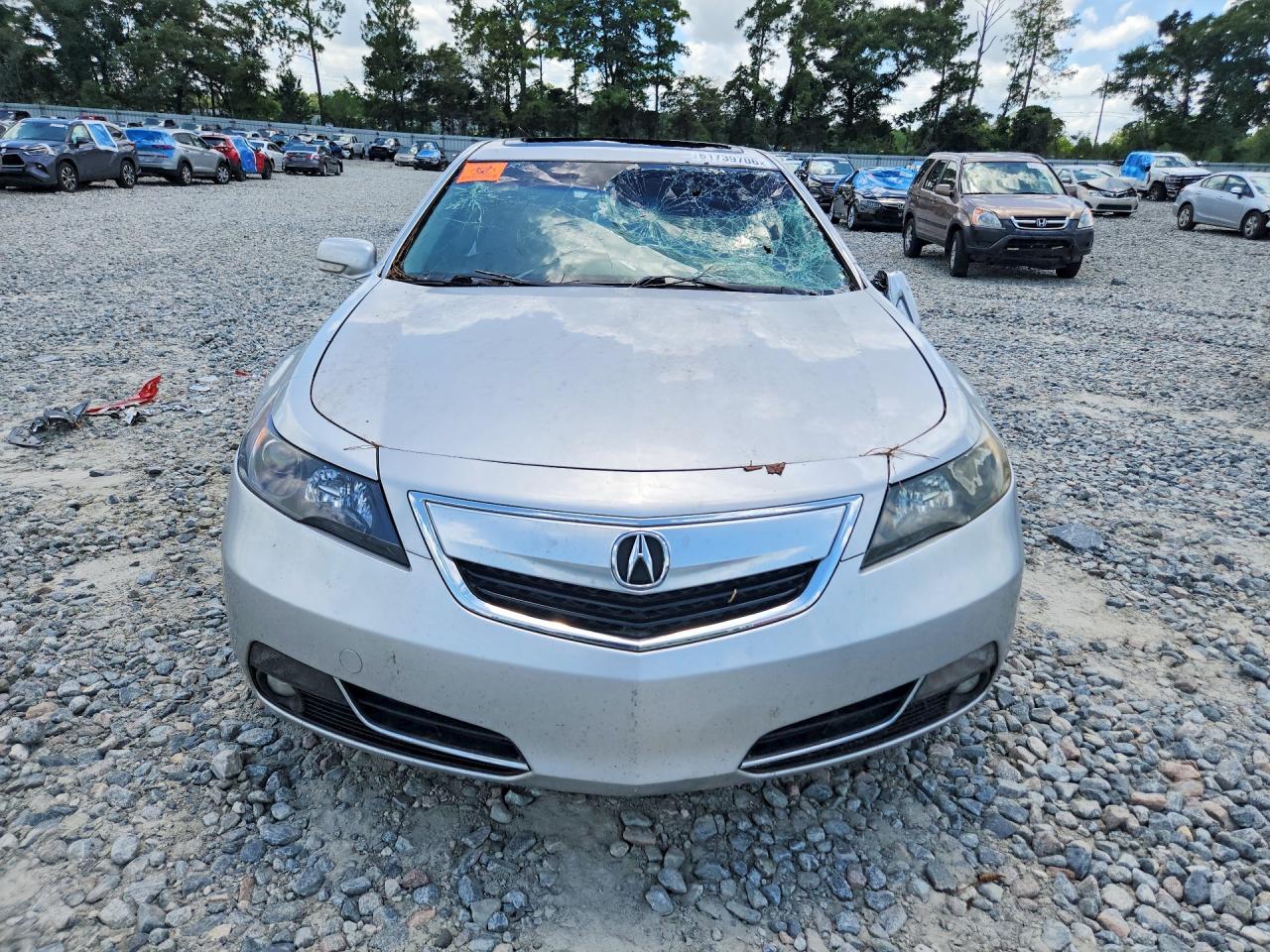 2013 Acura Tl Серебряный vin: 19UUA8F25DA011163