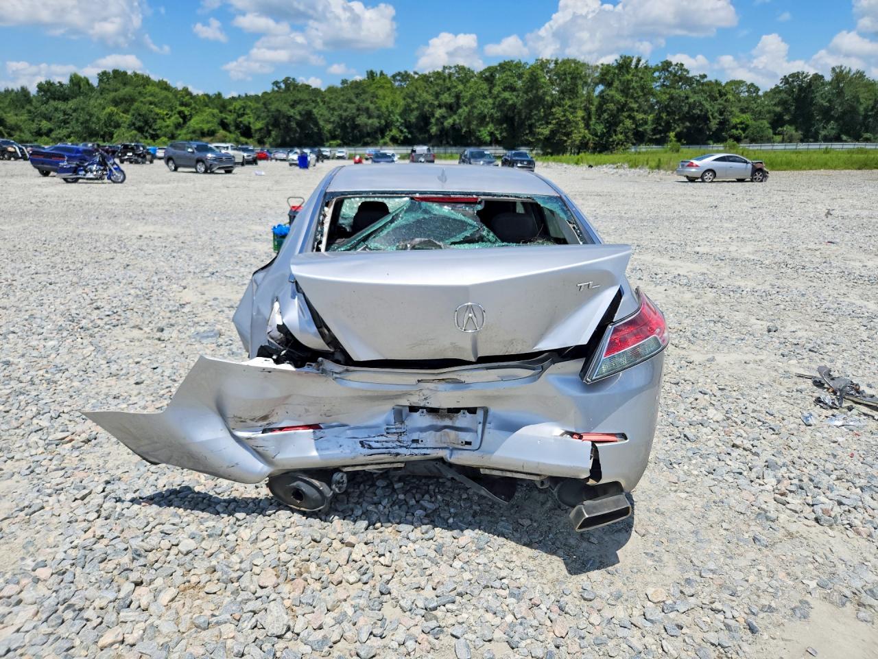 2013 Acura Tl Серебряный vin: 19UUA8F25DA011163