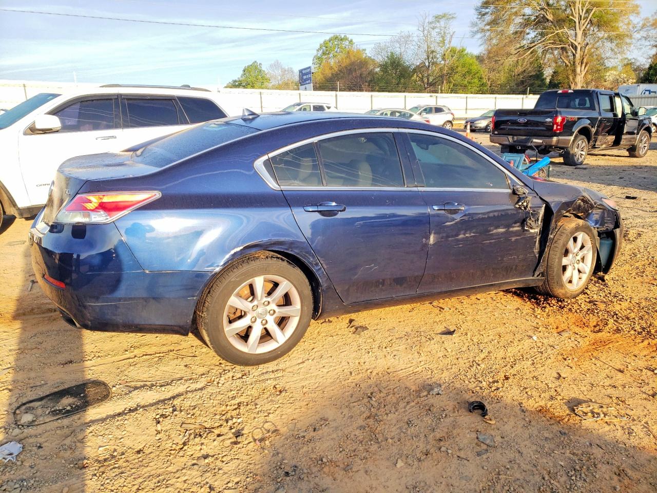 2013 Acura Tl Blue vin: 19UUA8F25DA015536
