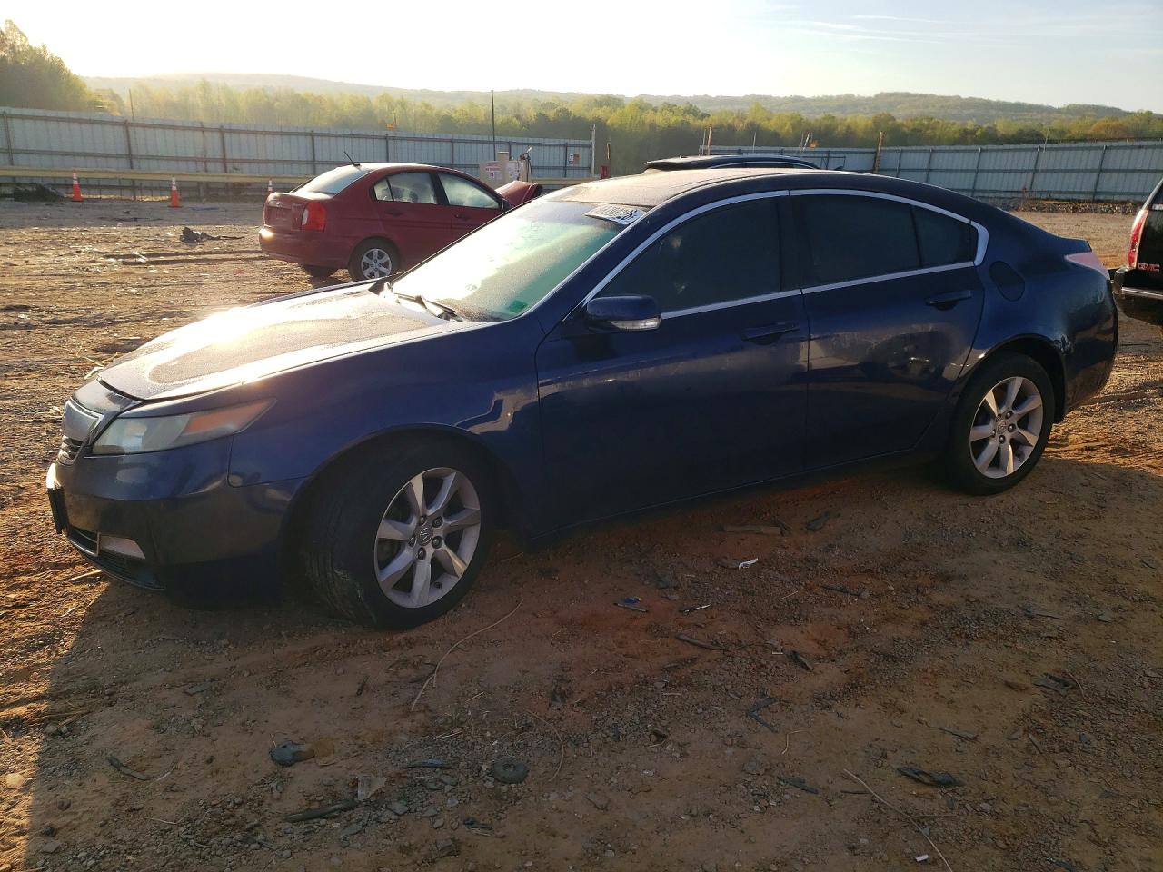2013 Acura Tl Blue vin: 19UUA8F25DA015536