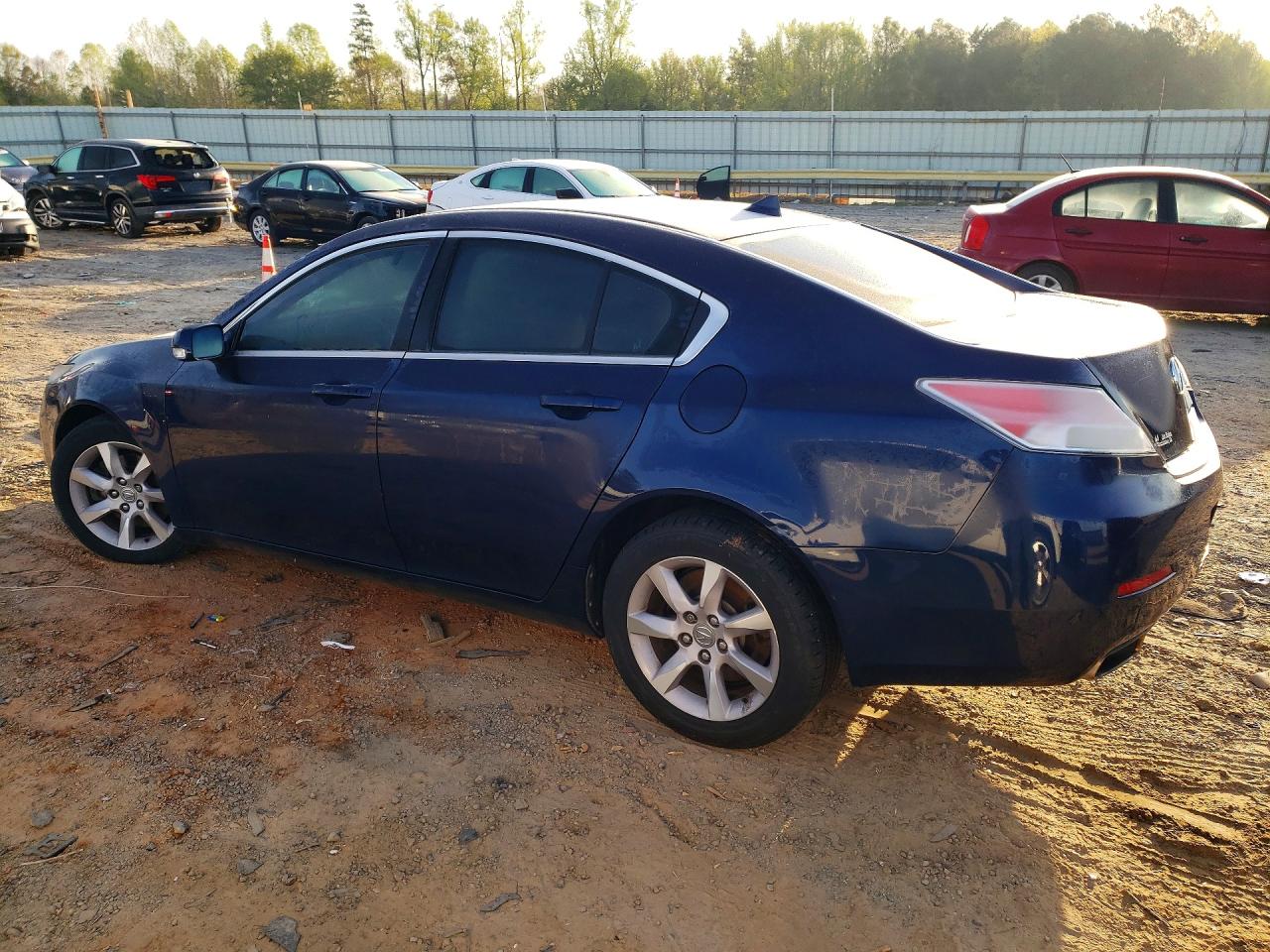 2013 Acura Tl Blue vin: 19UUA8F25DA015536