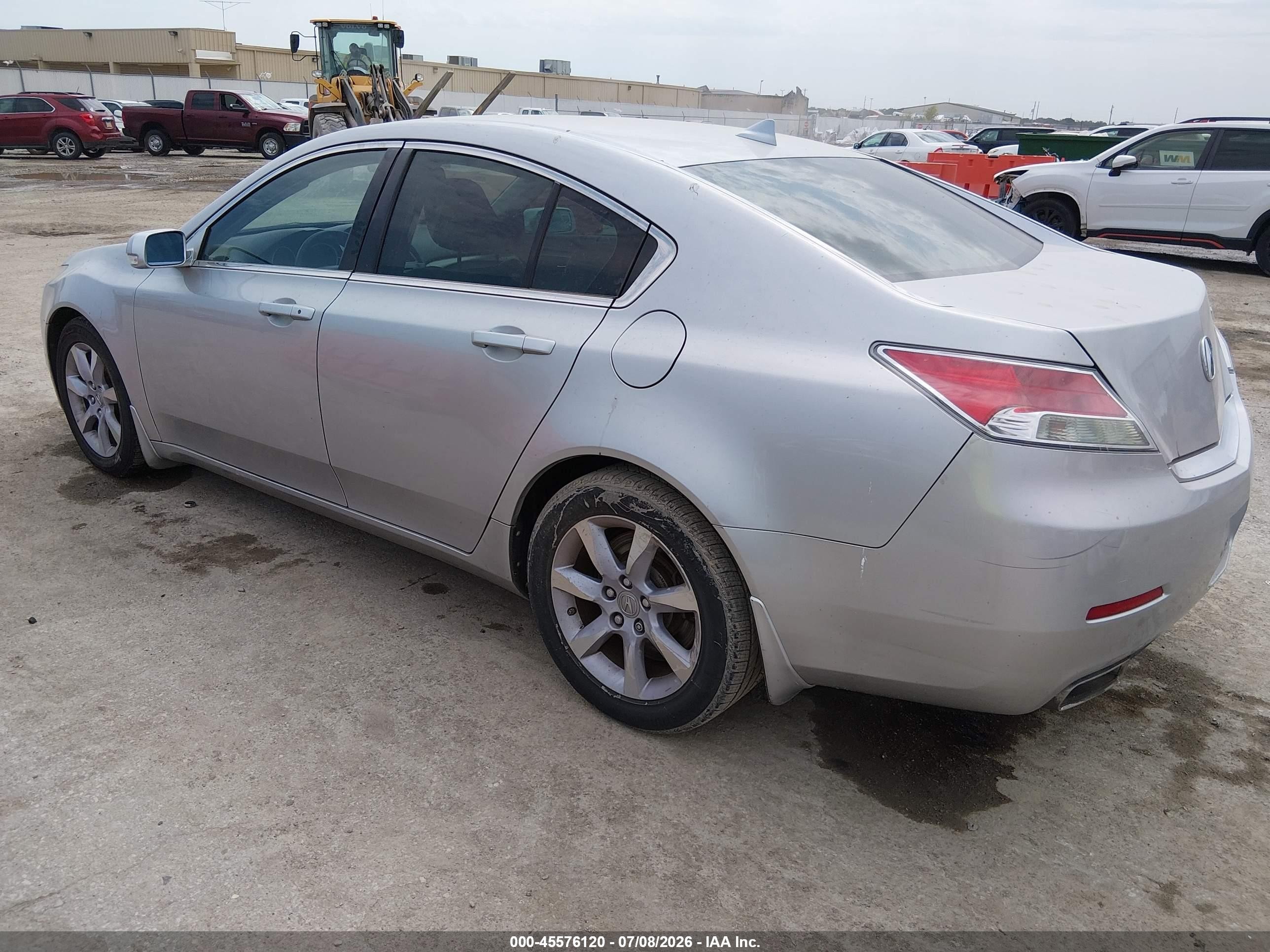 2013 Acura Tl 3.5 Silver vin: 19UUA8F25DA016766