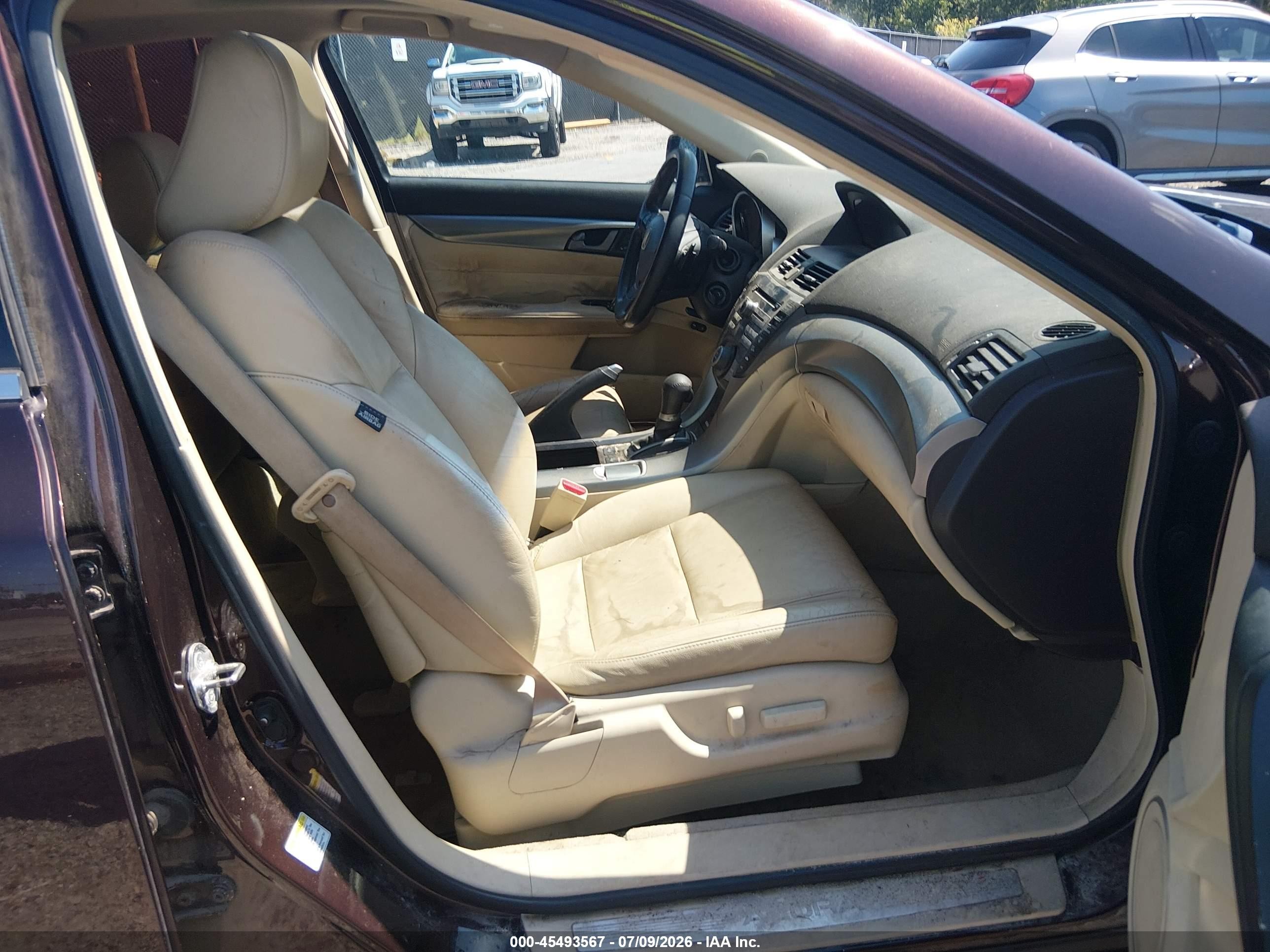 2010 Acura Tl 3.5 Бордовый vin: 19UUA8F26AA004606