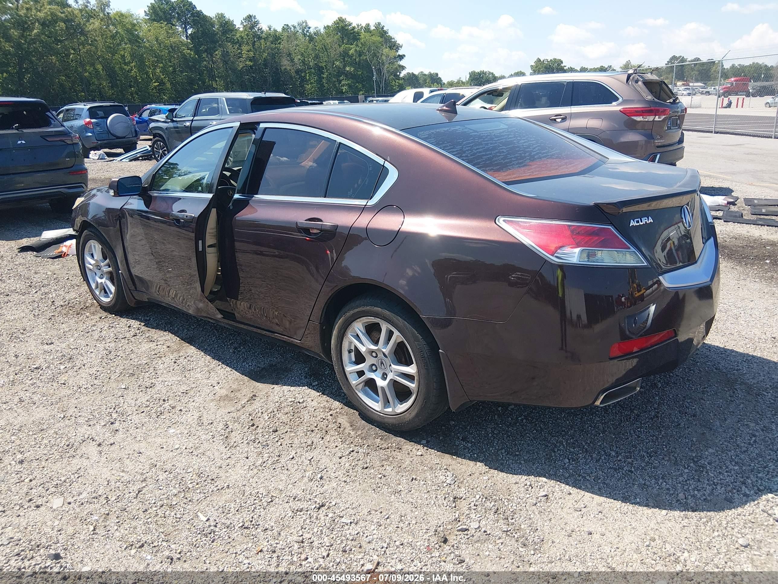 2010 Acura Tl 3.5 Бордовый vin: 19UUA8F26AA004606