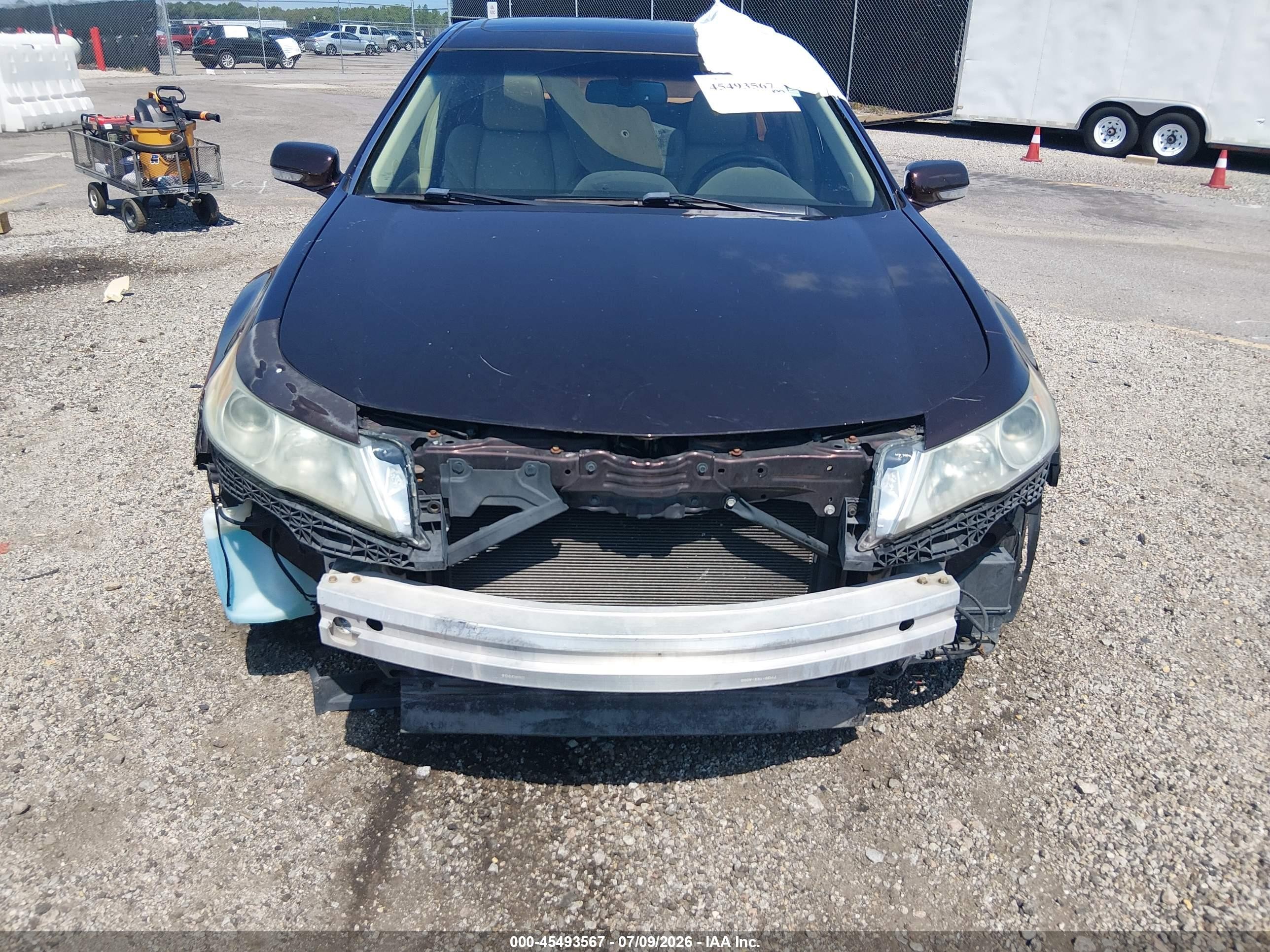 2010 Acura Tl 3.5 Бордовый vin: 19UUA8F26AA004606