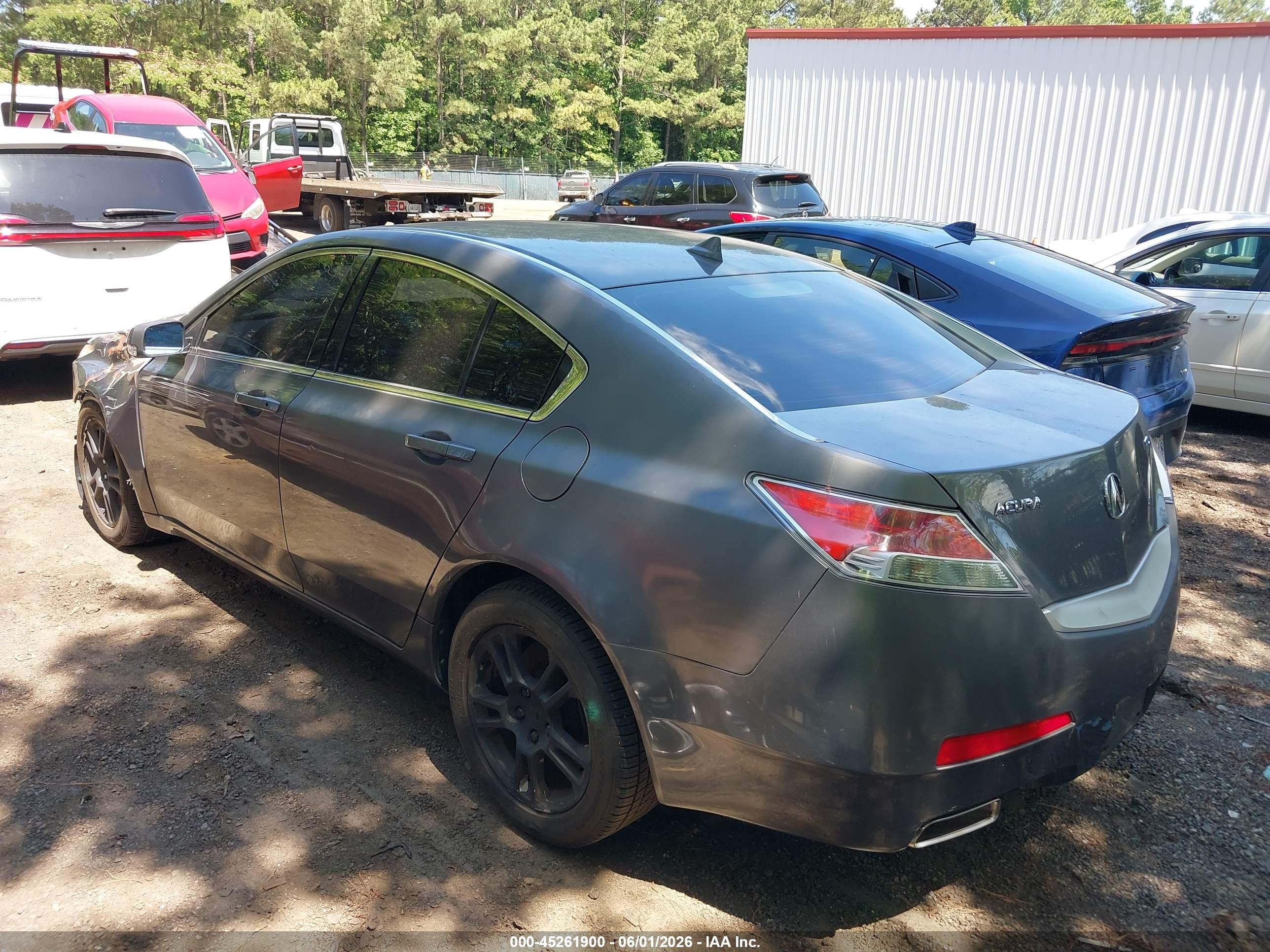 2010 Acura Tl 3.5 Gray vin: 19UUA8F26AA010082