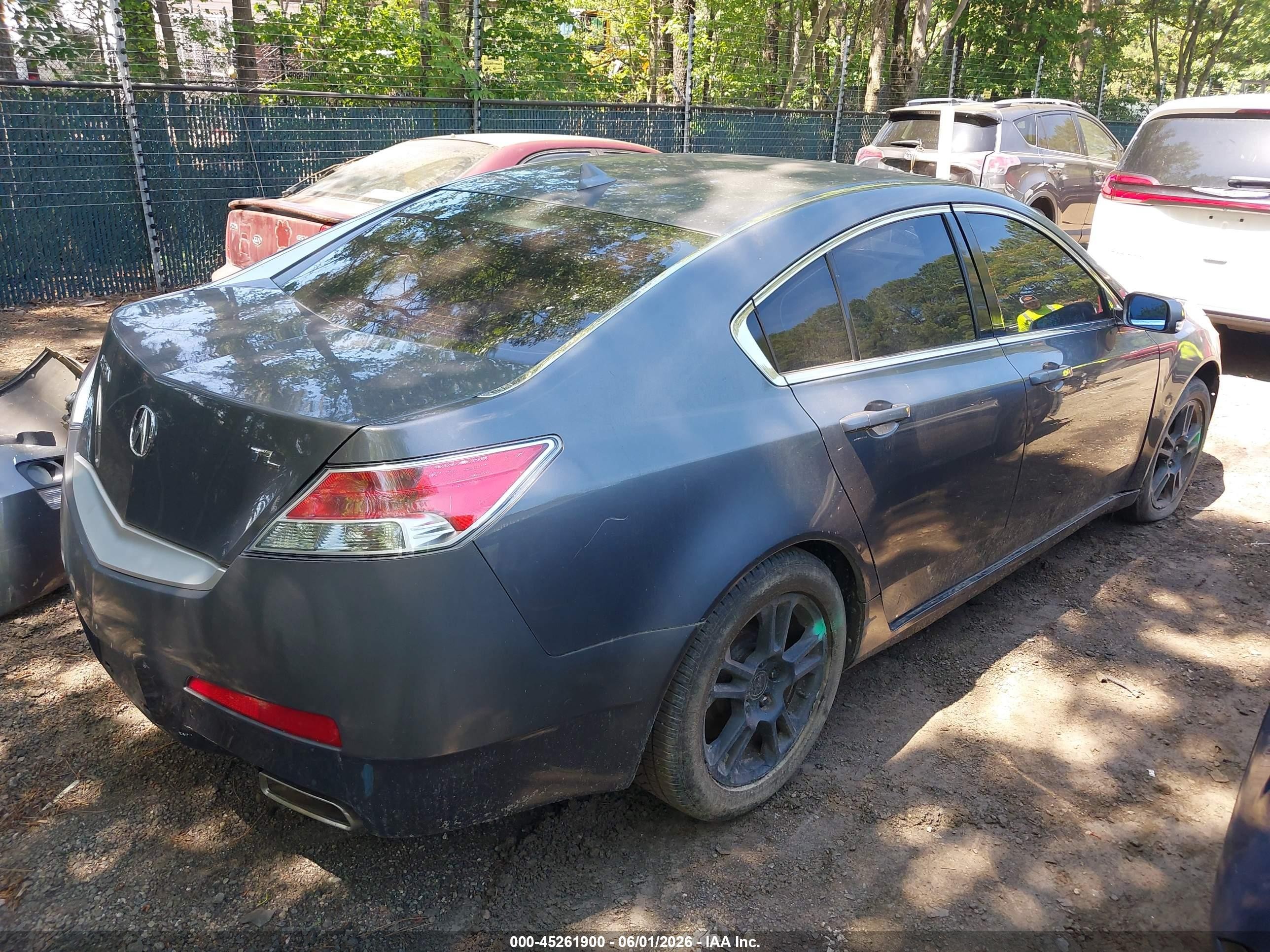 2010 Acura Tl 3.5 Gray vin: 19UUA8F26AA010082