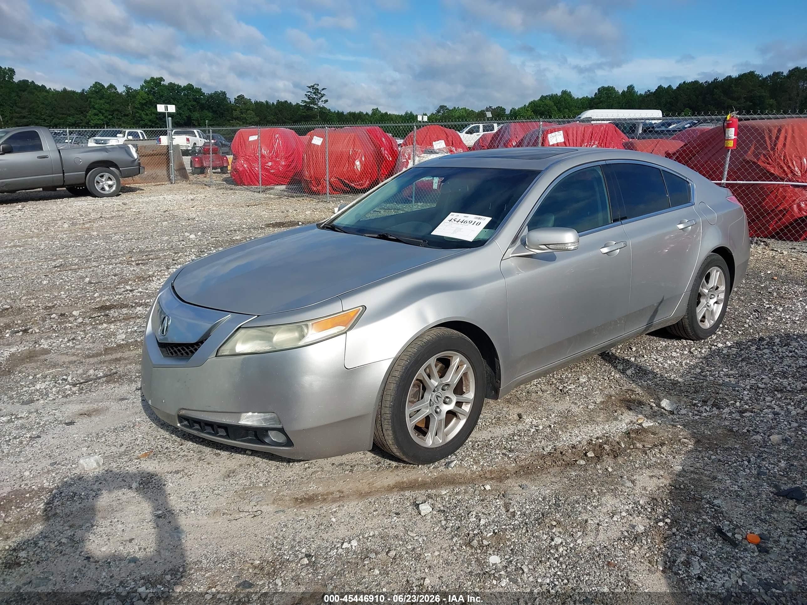 2010 Acura Tl 3.5 Silver vin: 19UUA8F26AA016125