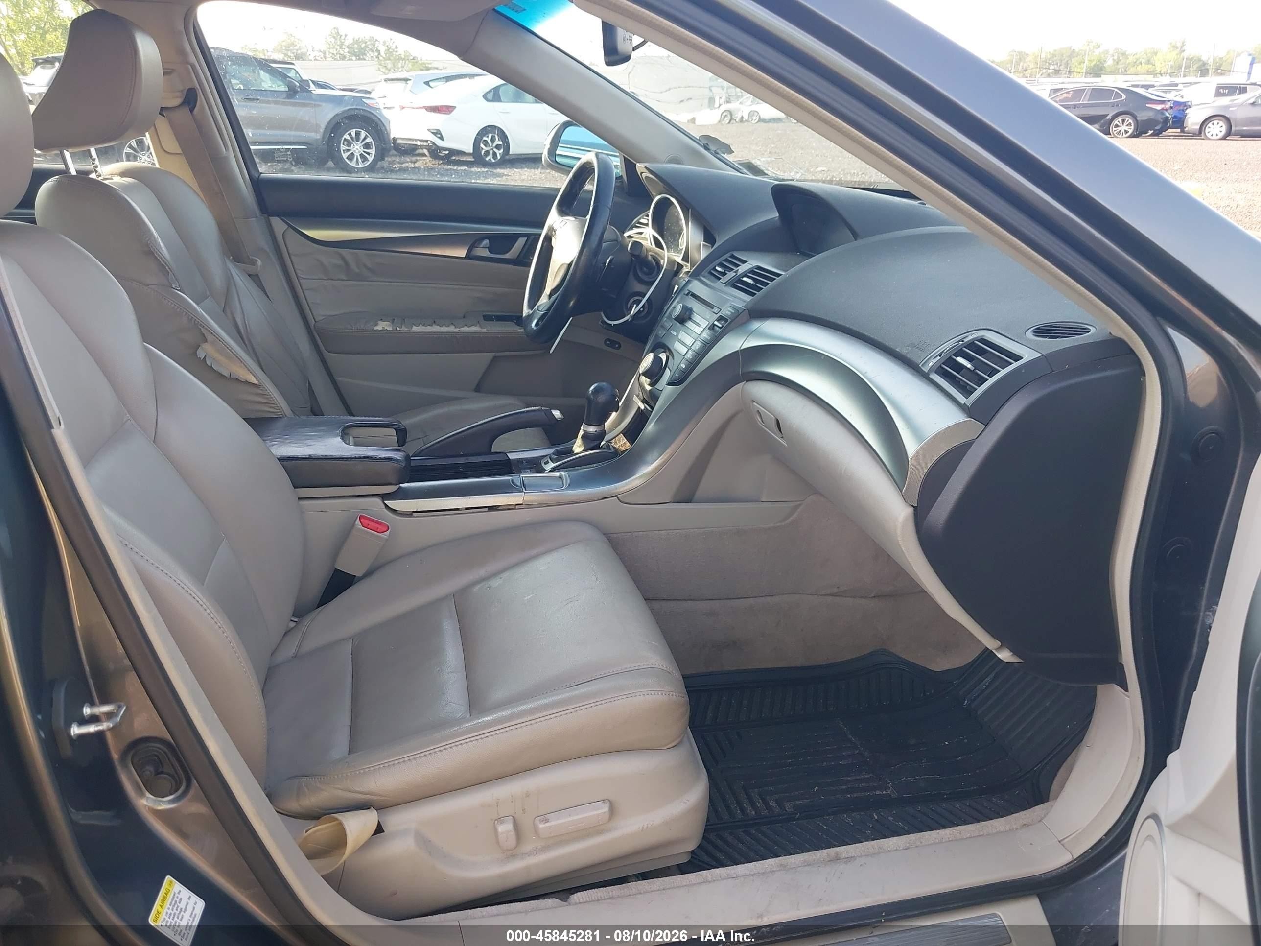 2011 Acura Tl 3.5 Gray vin: 19UUA8F26BA001741