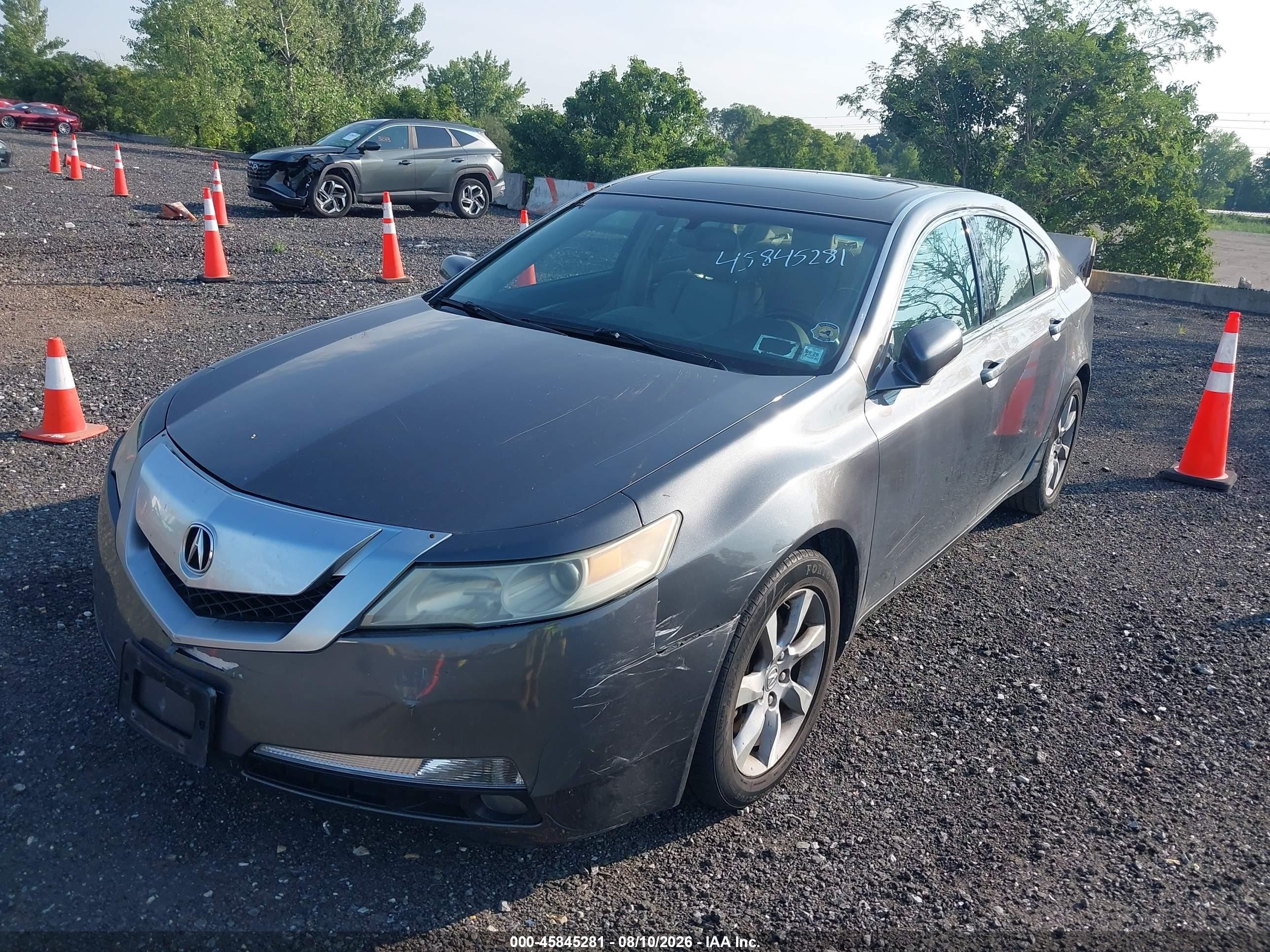 2011 Acura Tl 3.5 Gray vin: 19UUA8F26BA001741