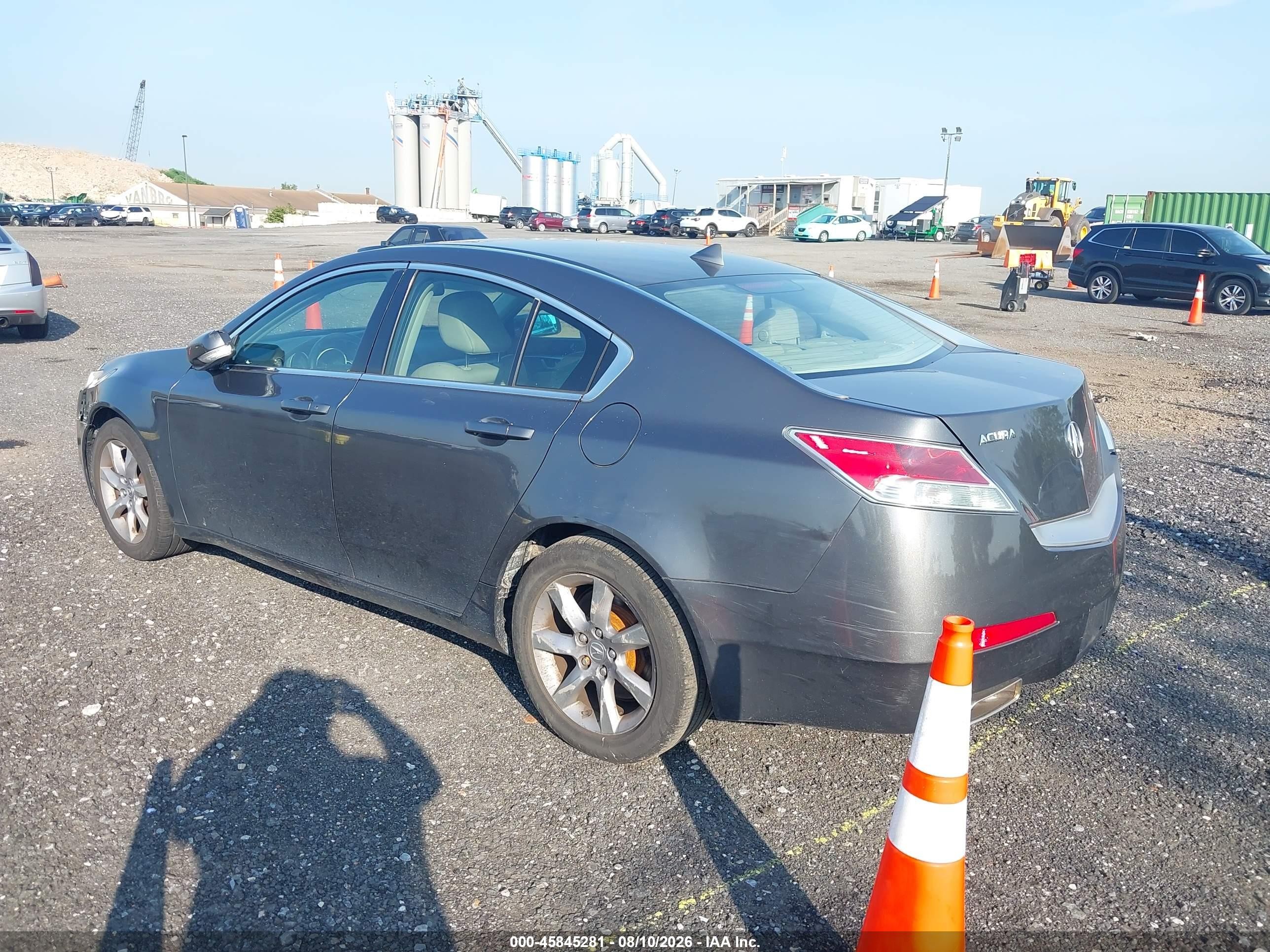 2011 Acura Tl 3.5 Gray vin: 19UUA8F26BA001741